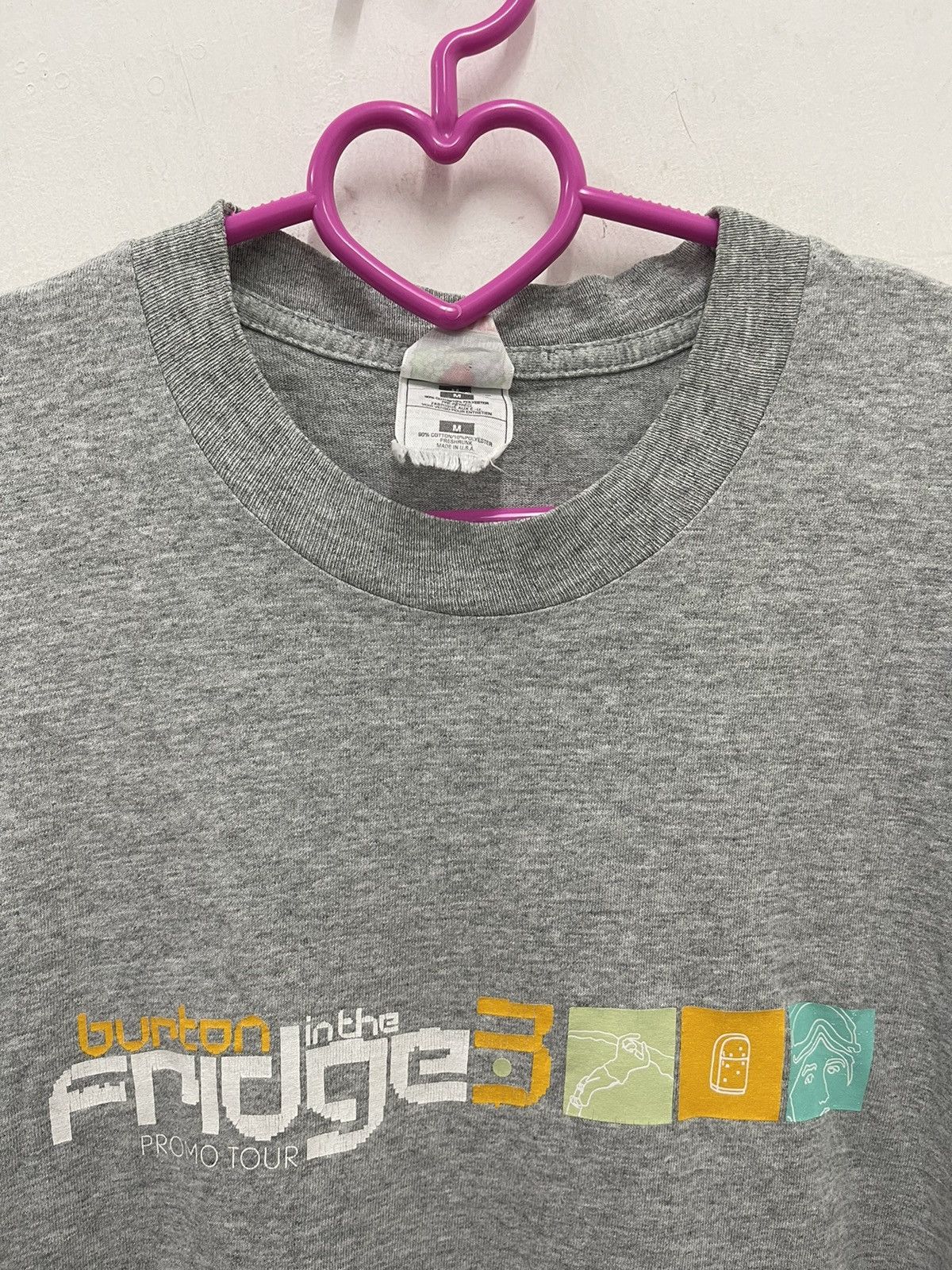 Burton Rare Vintage BURTON In The Fridge 3 Promo Tour Shirt Size US M / EU 48-50 / 2 - 2 Thumbnail