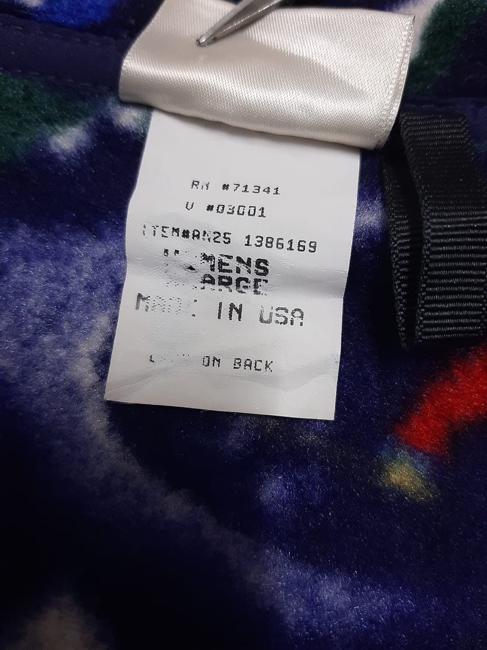 L.L. Bean 🔥VTG LL BEAN FULLPRINTS FLEECE Size US L / EU 52-54 / 3 - 8 Thumbnail