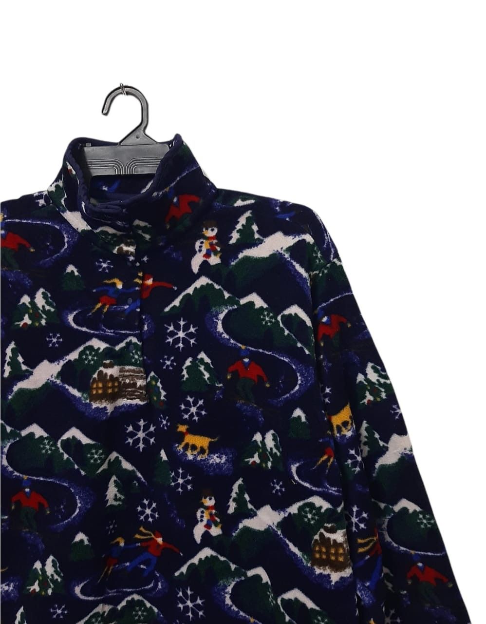 L.L. Bean 🔥VTG LL BEAN FULLPRINTS FLEECE Size US L / EU 52-54 / 3 - 2 Thumbnail