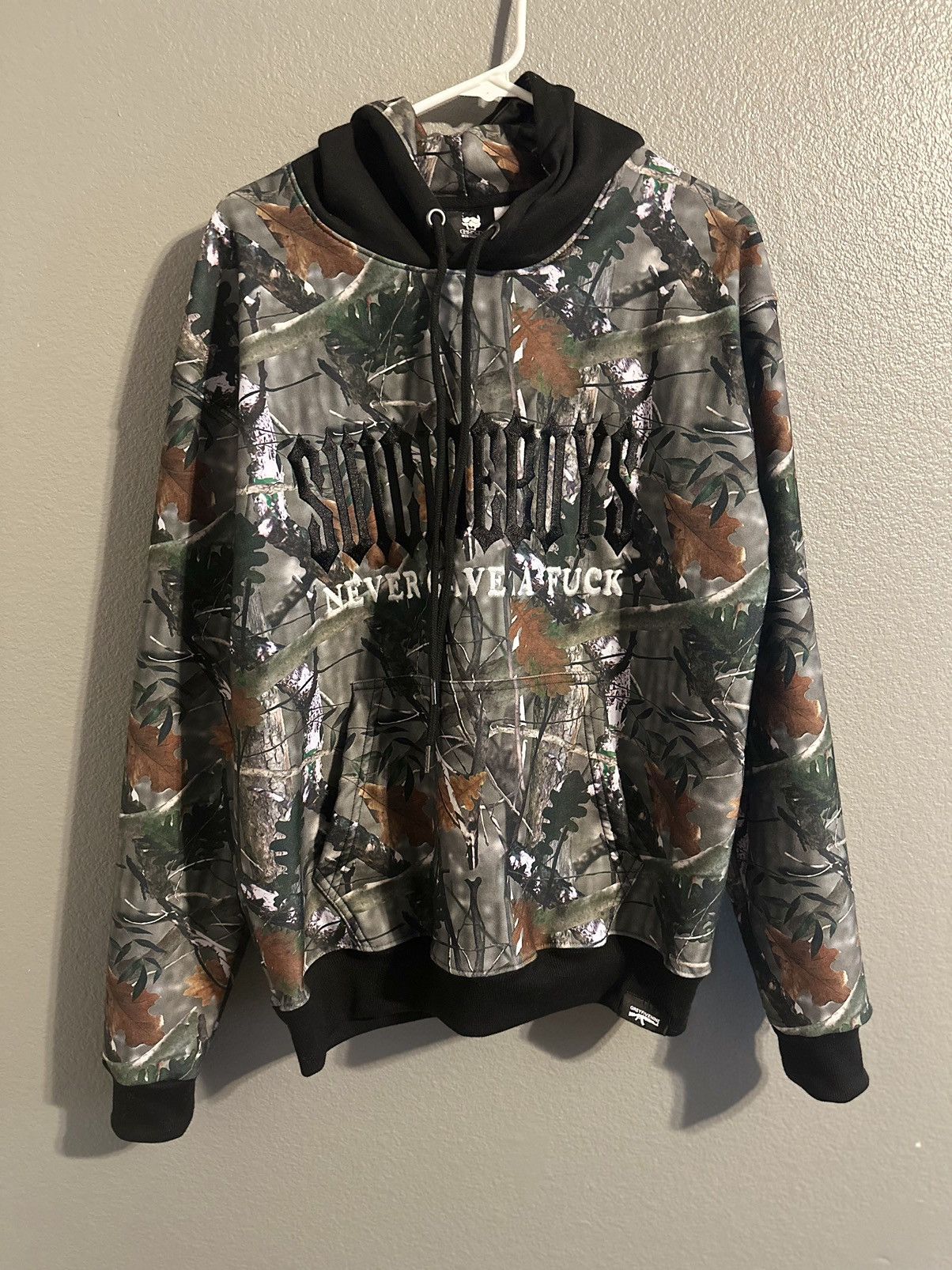 image of G59 Records Camo G59 $B Hoodie From Most Recent Drop, Men's (Size Medium)