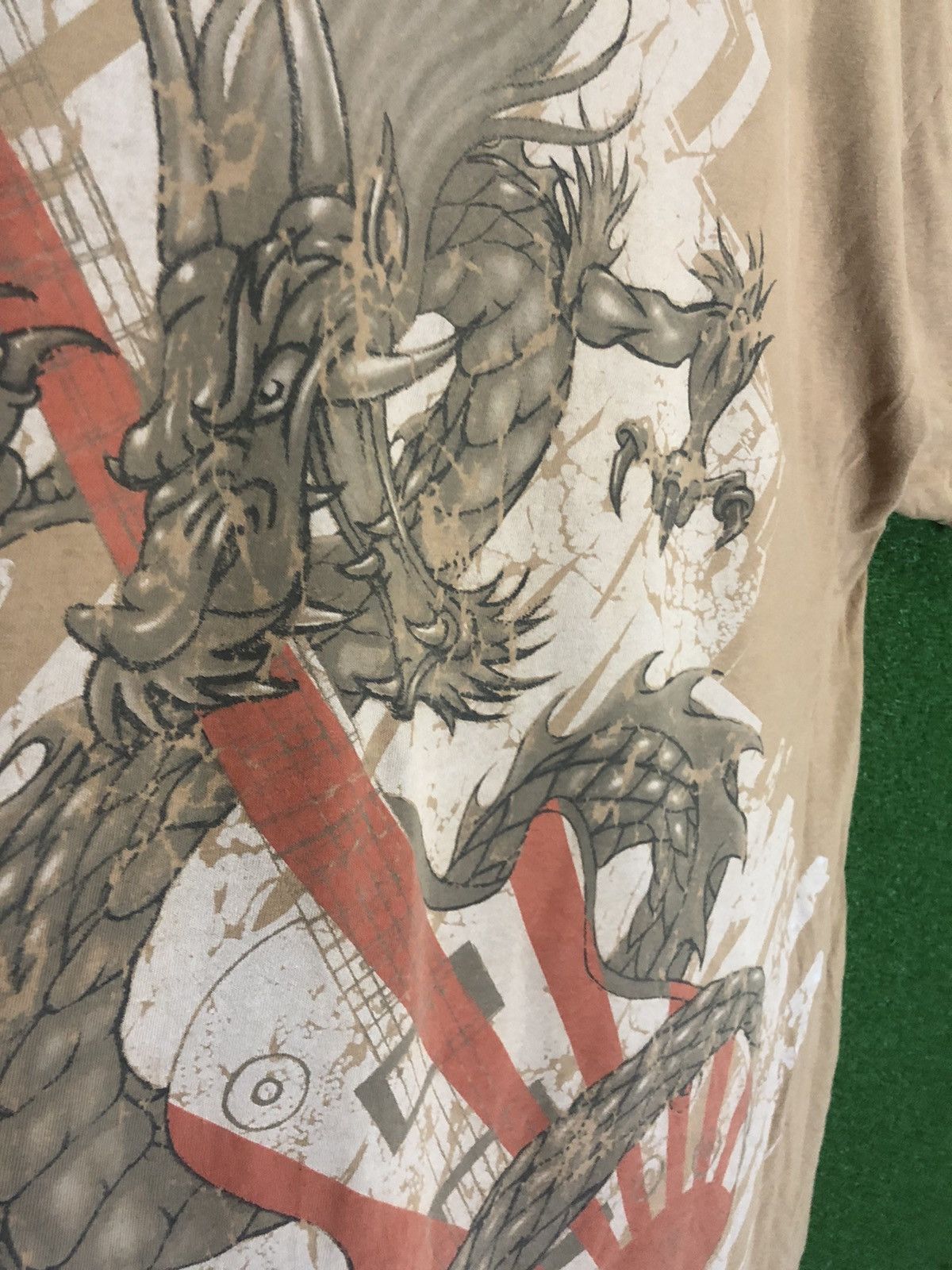 Japanese Brand Unknown Tees with Big DRAGON printed Size US XL / EU 56 / 4 - 6 Thumbnail