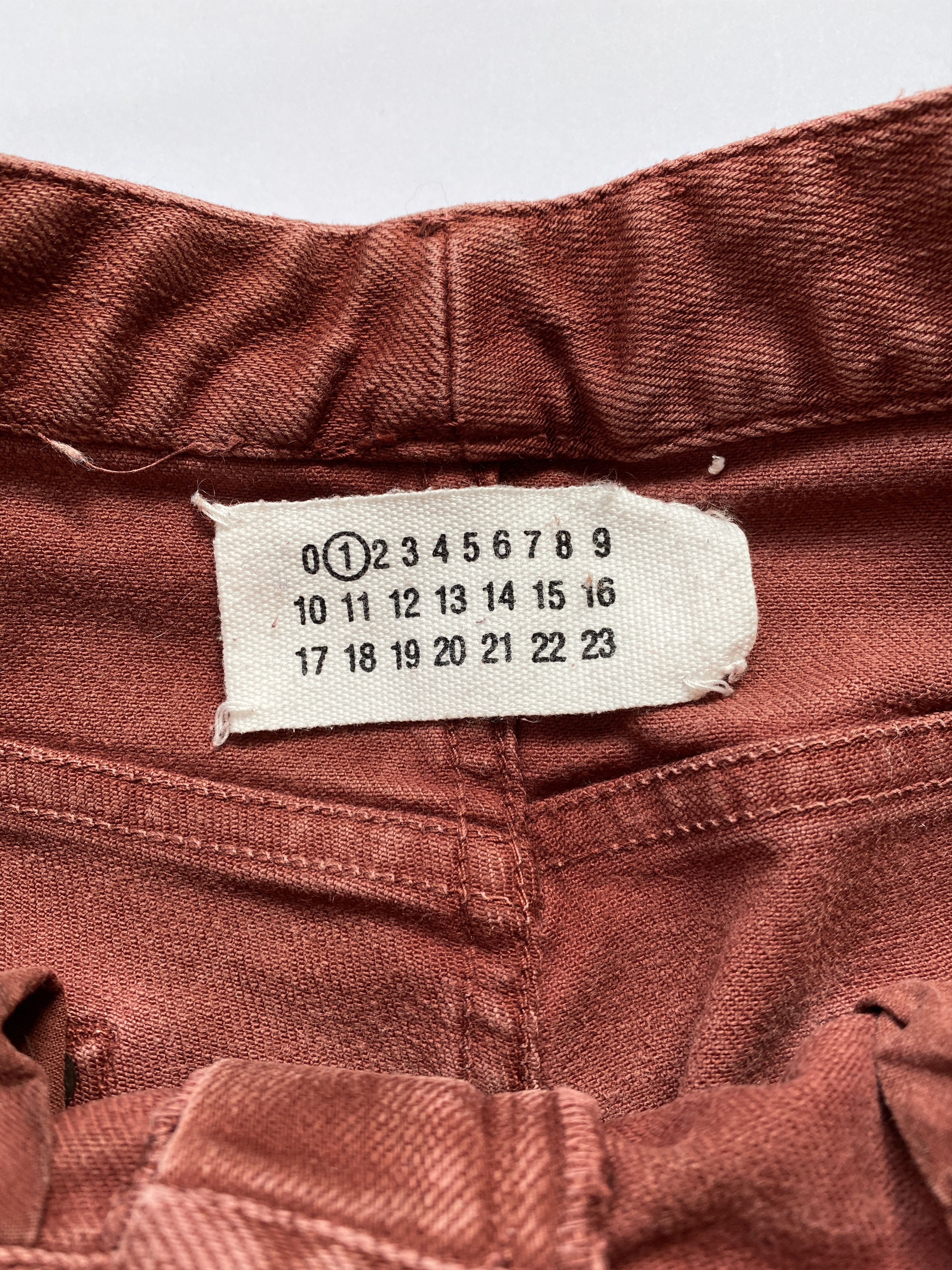 Maison Margiela ⚡️QUICK SALE⚡️ 2009 Margiela Line 1 Rust Stretchy Jeans Size 26" / US 2 / IT 38 - 3 Thumbnail