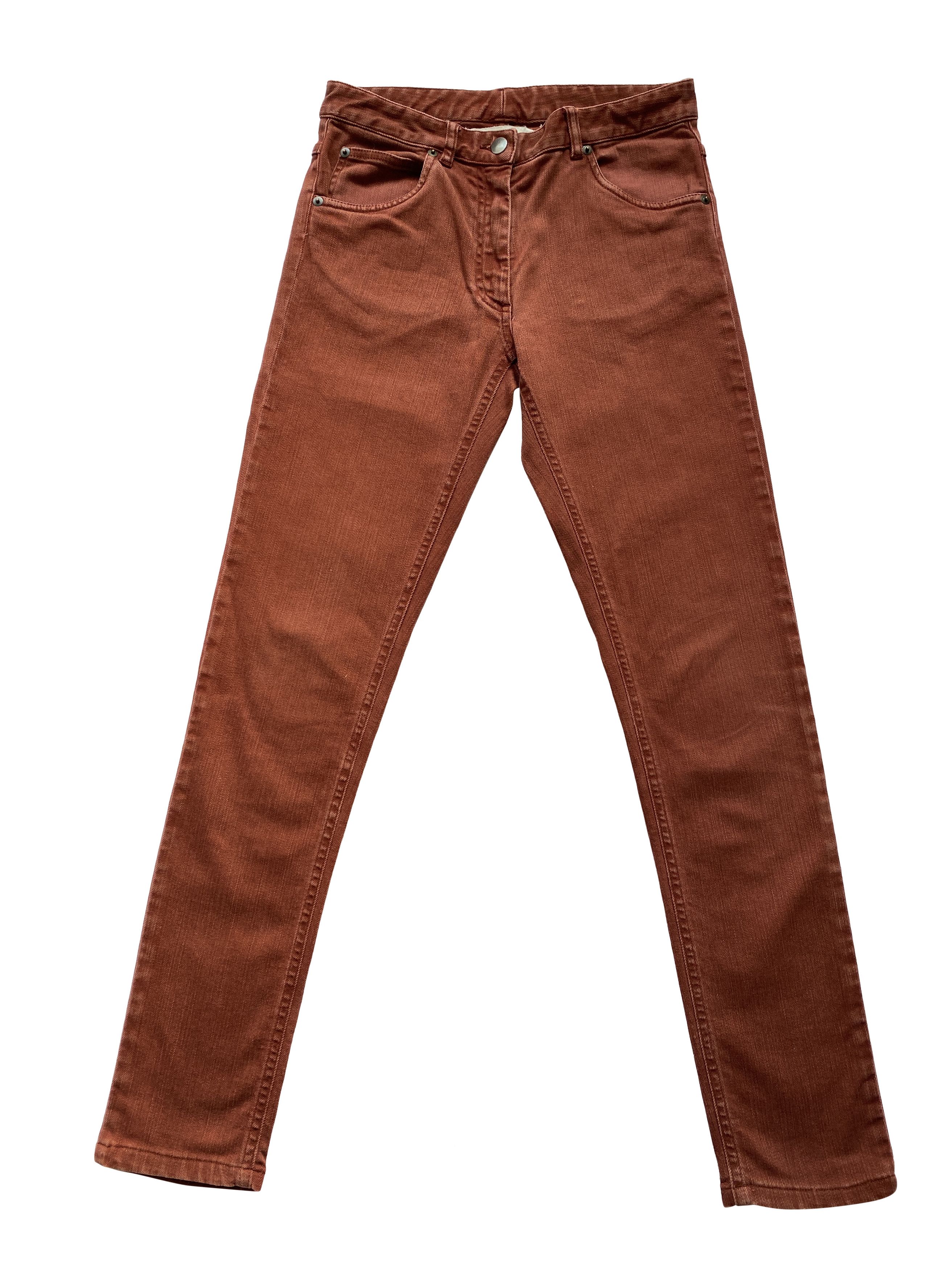 Maison Margiela ⚡️QUICK SALE⚡️ 2009 Margiela Line 1 Rust Stretchy Jeans Size 26" / US 2 / IT 38 - 1 Thumbnail
