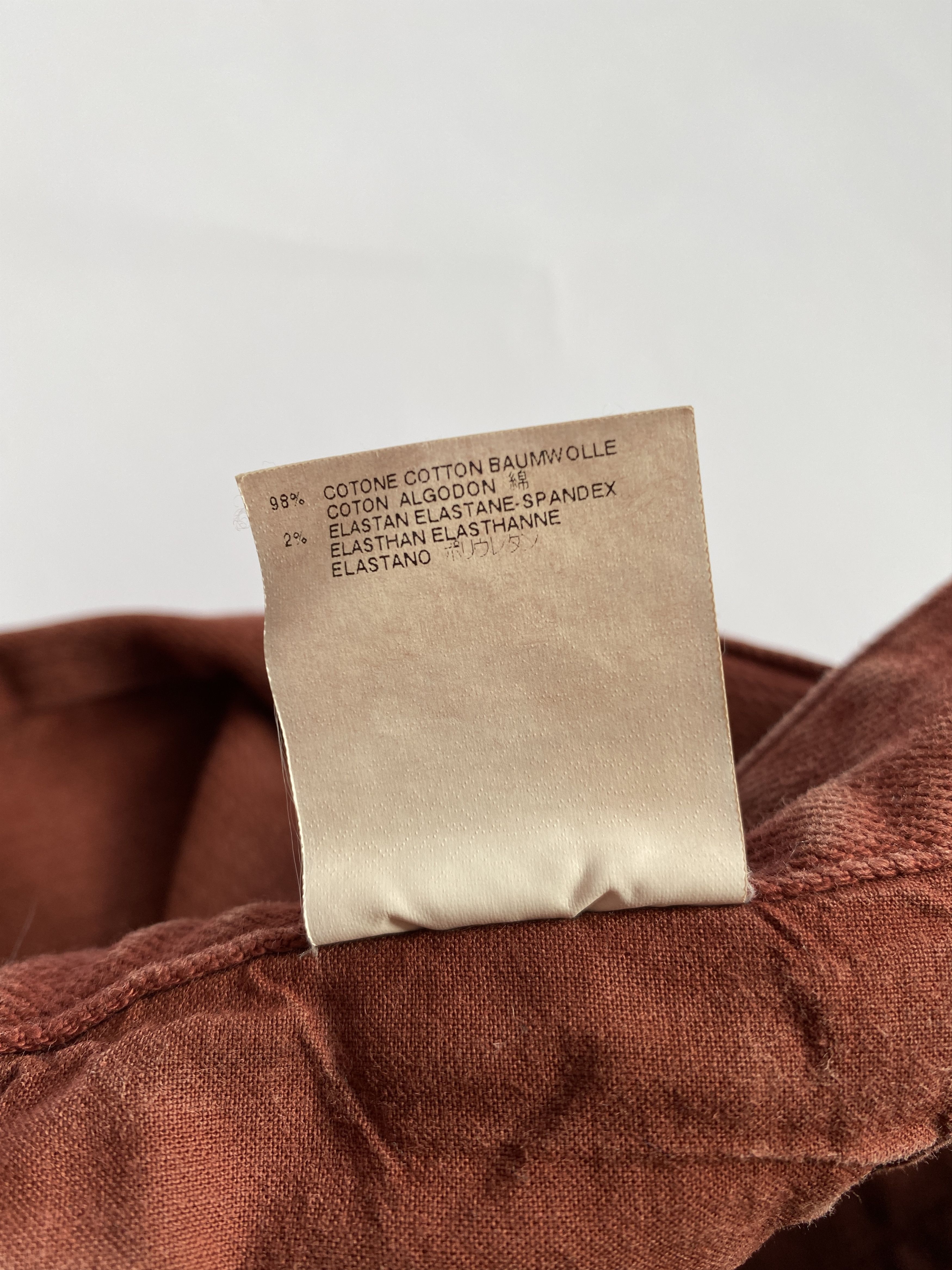 Maison Margiela ⚡️QUICK SALE⚡️ 2009 Margiela Line 1 Rust Stretchy Jeans Size 26" / US 2 / IT 38 - 5 Thumbnail