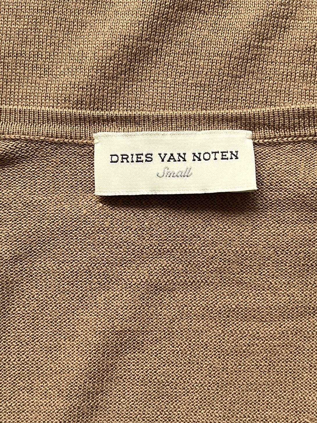 Dries Van Noten ⚡️QUICK SALE⚡️Dries Van Noten Brown V neck Knit Size US XS / EU 42 / 0 - 3 Thumbnail