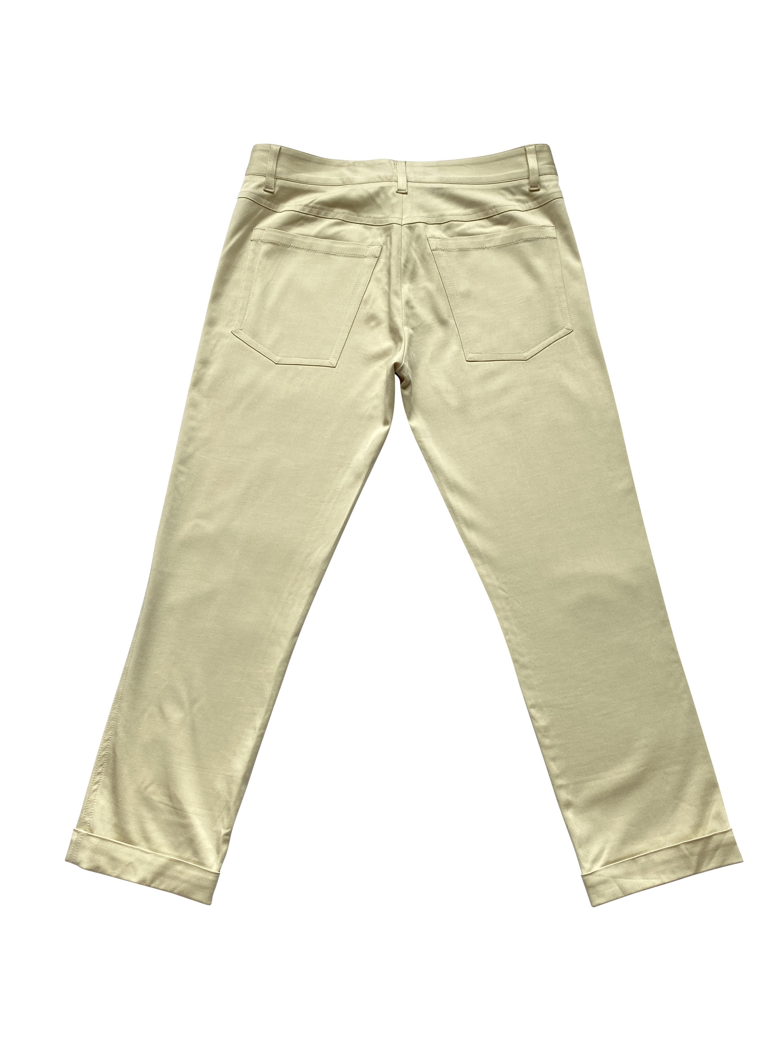 Ann Demeulemeester ⚡️QUICK SALE⚡️SAMPLE Ann Demeulemeester Beige Silk Pants Size US 30 / EU 46 - 2 Thumbnail