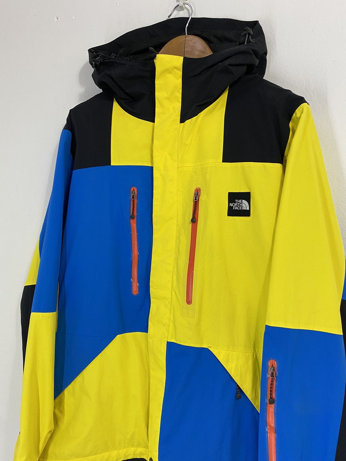 The North Face The North Face Colour Block Jacket Design Rare Design Size US L / EU 52-54 / 3 - 3 Thumbnail