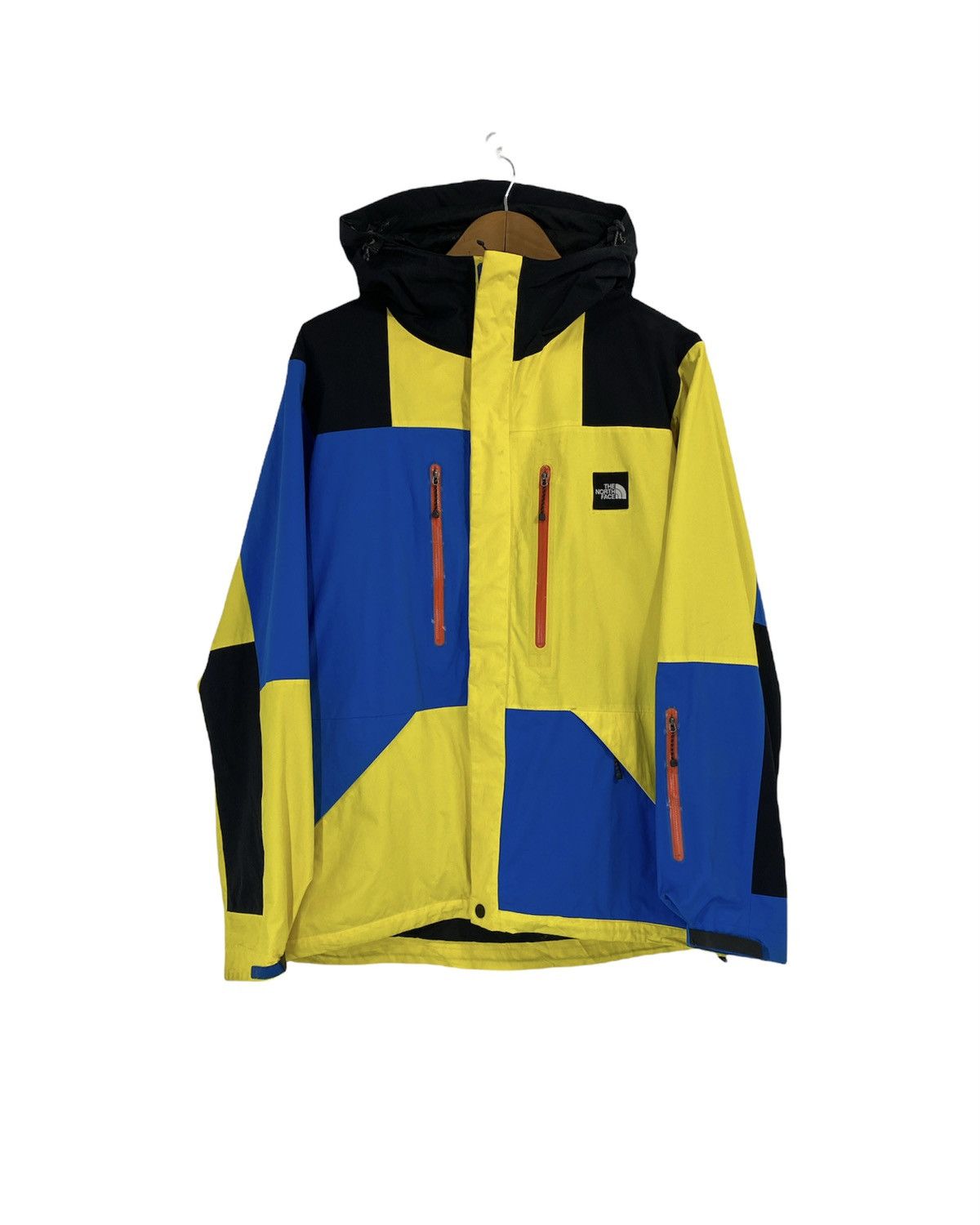 The North Face The North Face Colour Block Jacket Design Rare Design Size US L / EU 52-54 / 3 - 1 Thumbnail