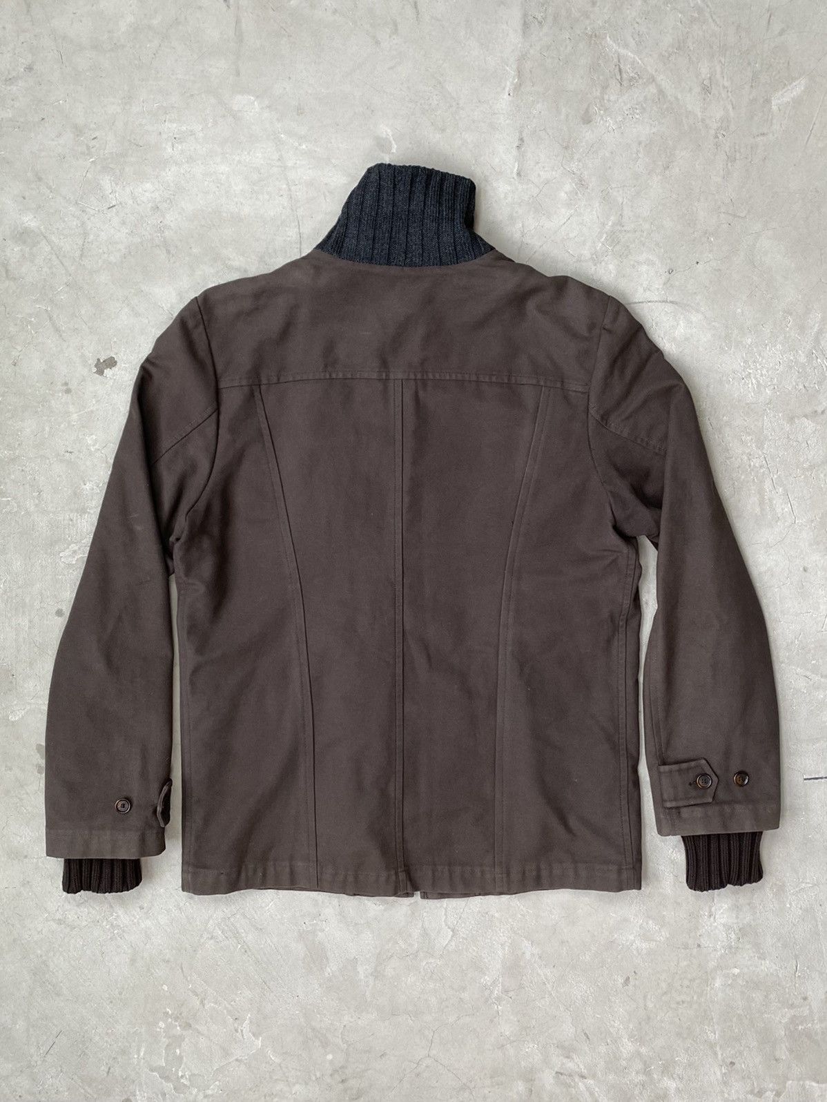 Dolce & Gabbana 00’s Dolce & Gabbana Moleskin Zip Up Jacket Size US L / EU 52-54 / 3 - 2 Thumbnail