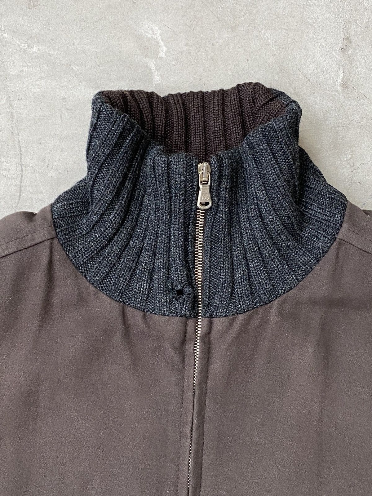 Dolce & Gabbana 00’s Dolce & Gabbana Moleskin Zip Up Jacket Size US L / EU 52-54 / 3 - 6 Thumbnail