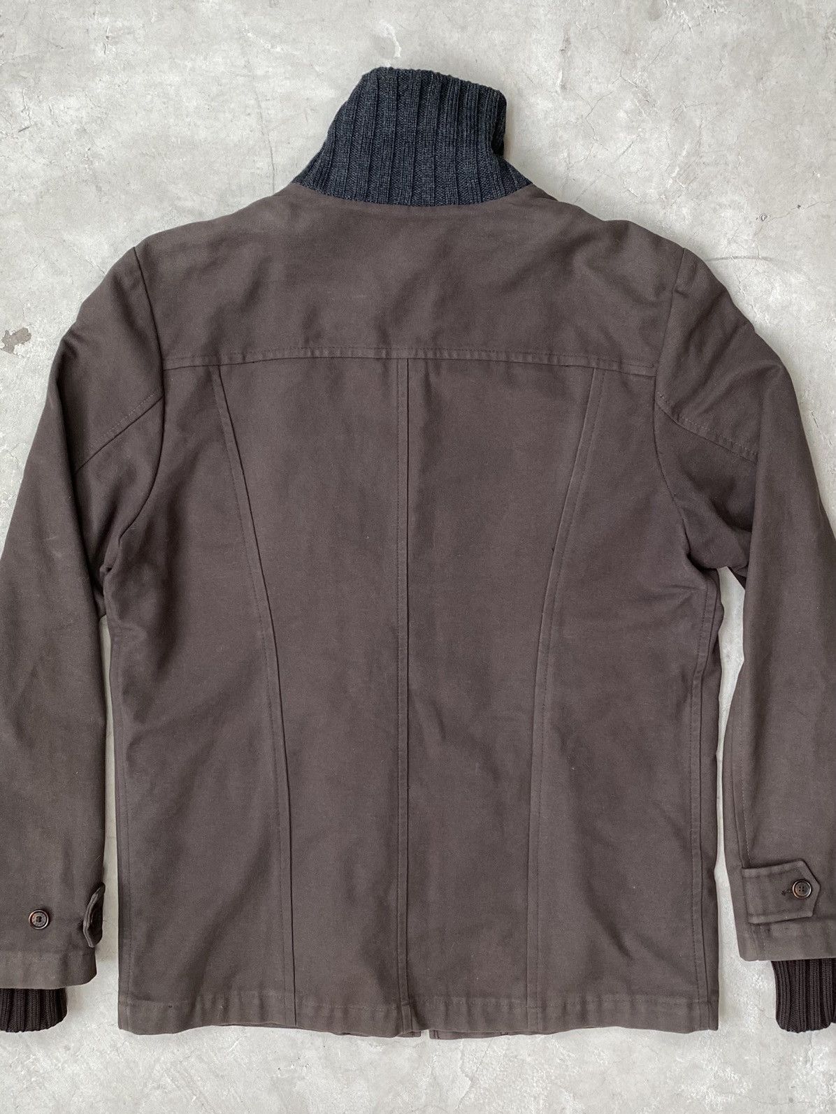 Dolce & Gabbana 00’s Dolce & Gabbana Moleskin Zip Up Jacket Size US L / EU 52-54 / 3 - 11 Thumbnail