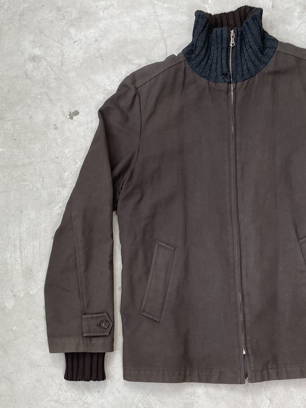 Dolce & Gabbana 00’s Dolce & Gabbana Moleskin Zip Up Jacket Size US L / EU 52-54 / 3 - 3 Thumbnail