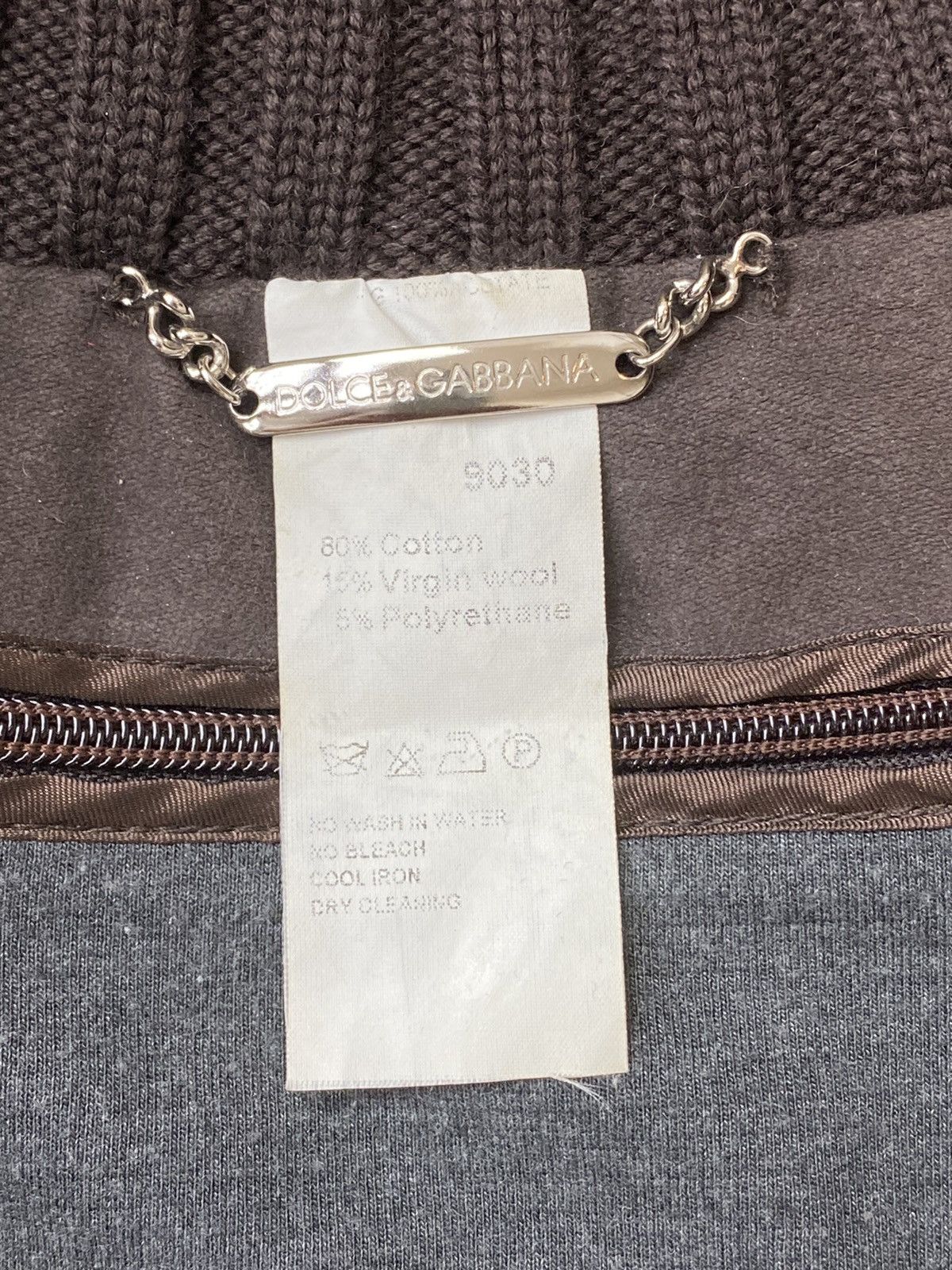 Dolce & Gabbana 00’s Dolce & Gabbana Moleskin Zip Up Jacket Size US L / EU 52-54 / 3 - 13 Thumbnail