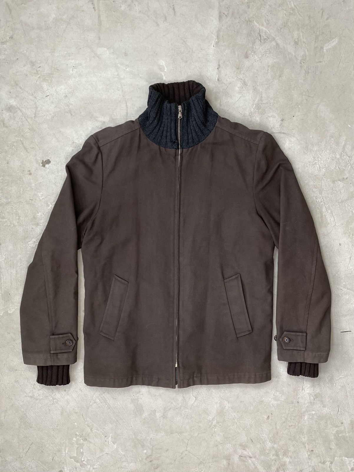 Dolce & Gabbana 00’s Dolce & Gabbana Moleskin Zip Up Jacket Size US L / EU 52-54 / 3 - 1 Thumbnail