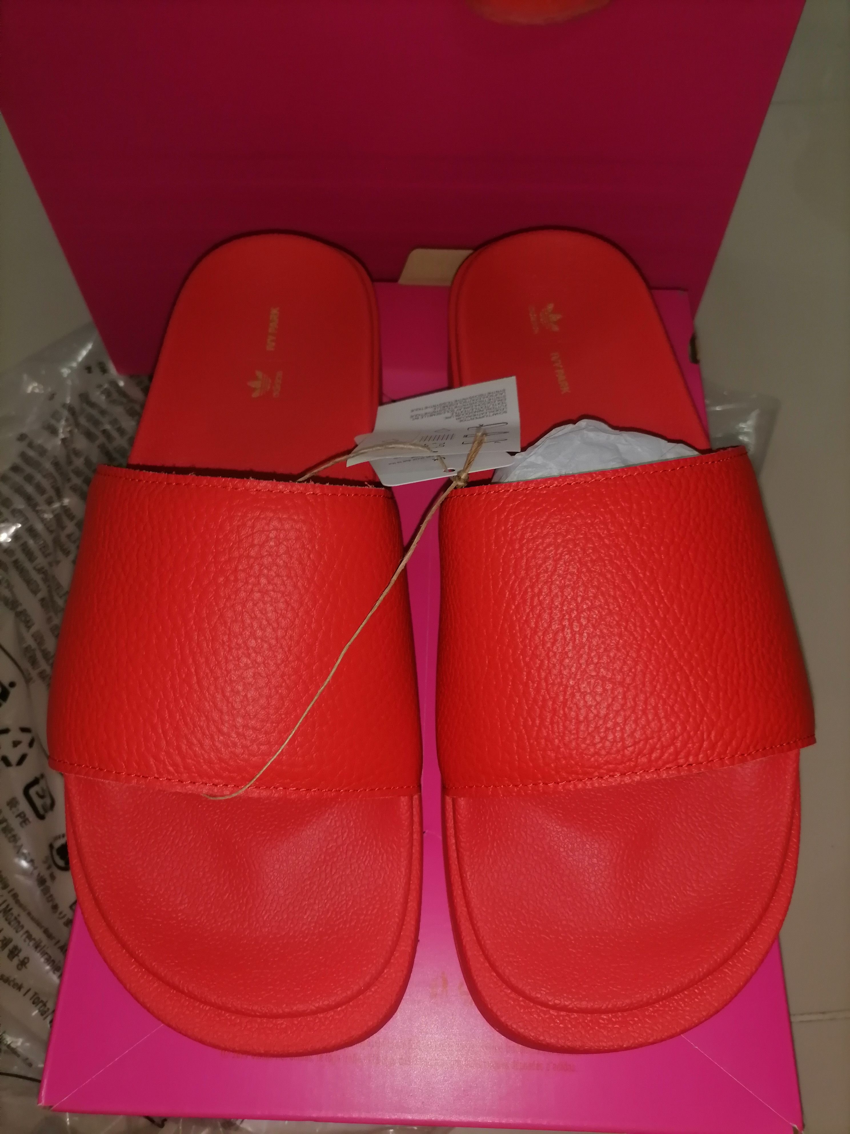 Adidas × Beyonce Adidas x Ivy Park Heart Slides ( Unisex) Size US 11 / EU 44 - 6 Thumbnail
