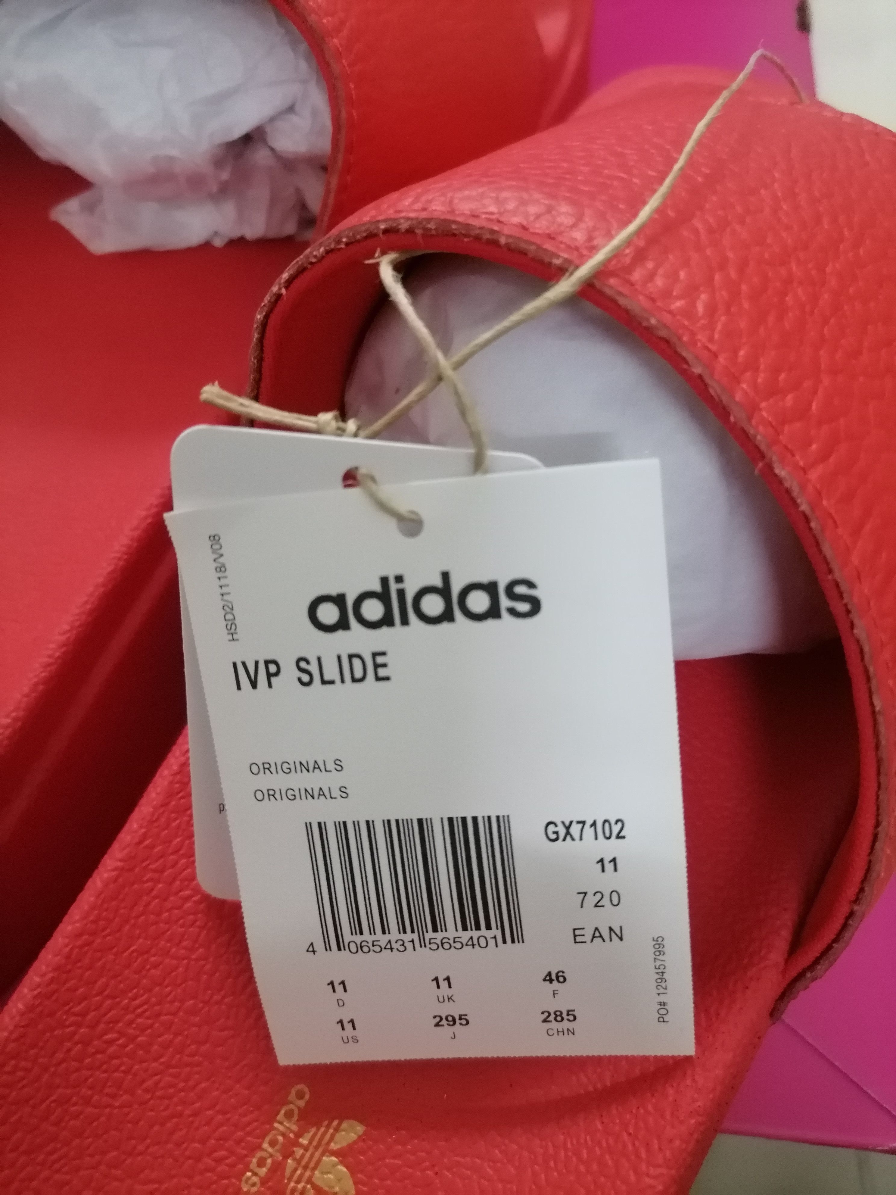 Adidas × Beyonce Adidas x Ivy Park Heart Slides ( Unisex) Size US 11 / EU 44 - 5 Thumbnail