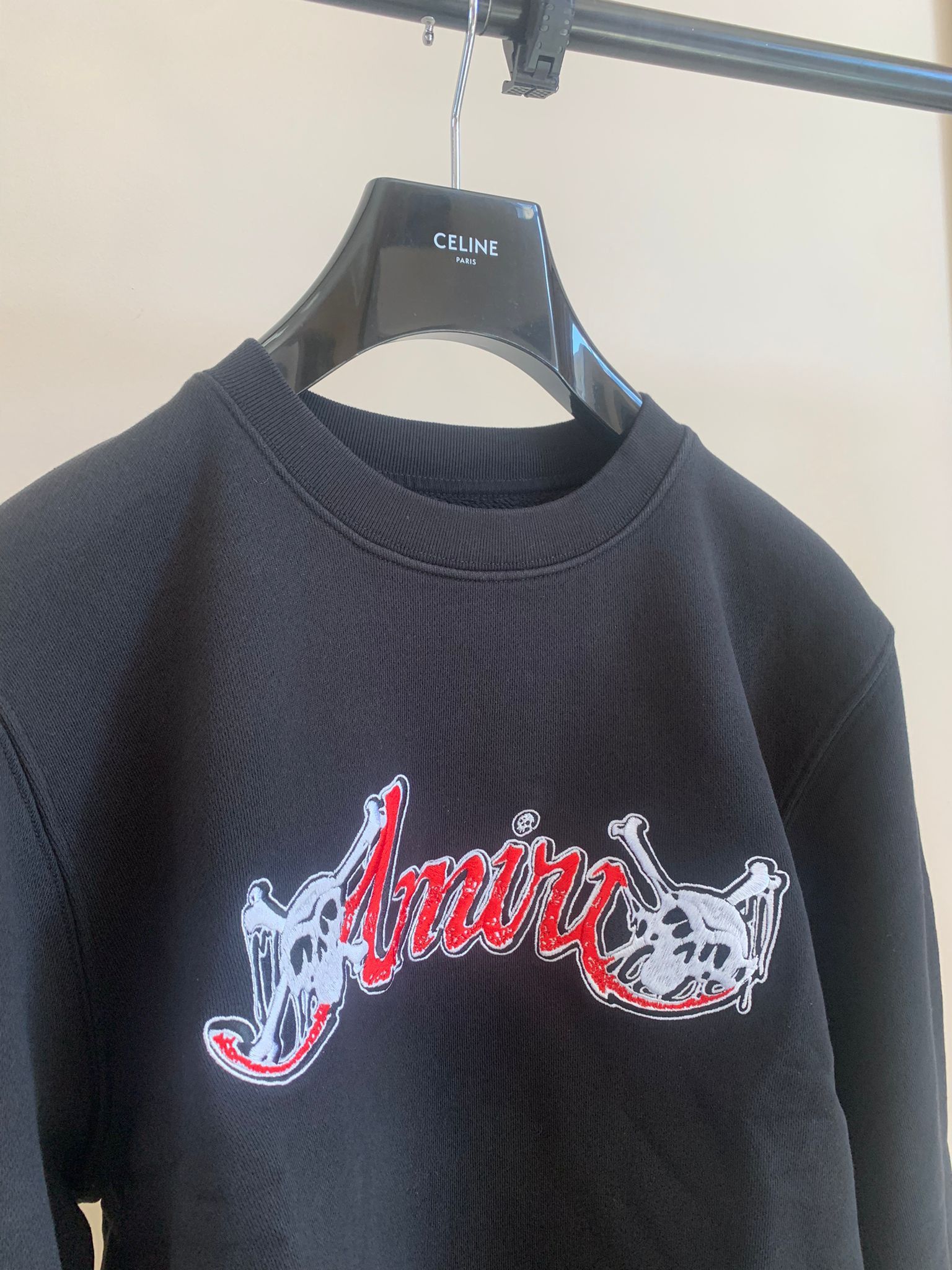 Amiri Motley Crue Crewneck Sweater Size US L / EU 52-54 / 3 - 11 Thumbnail