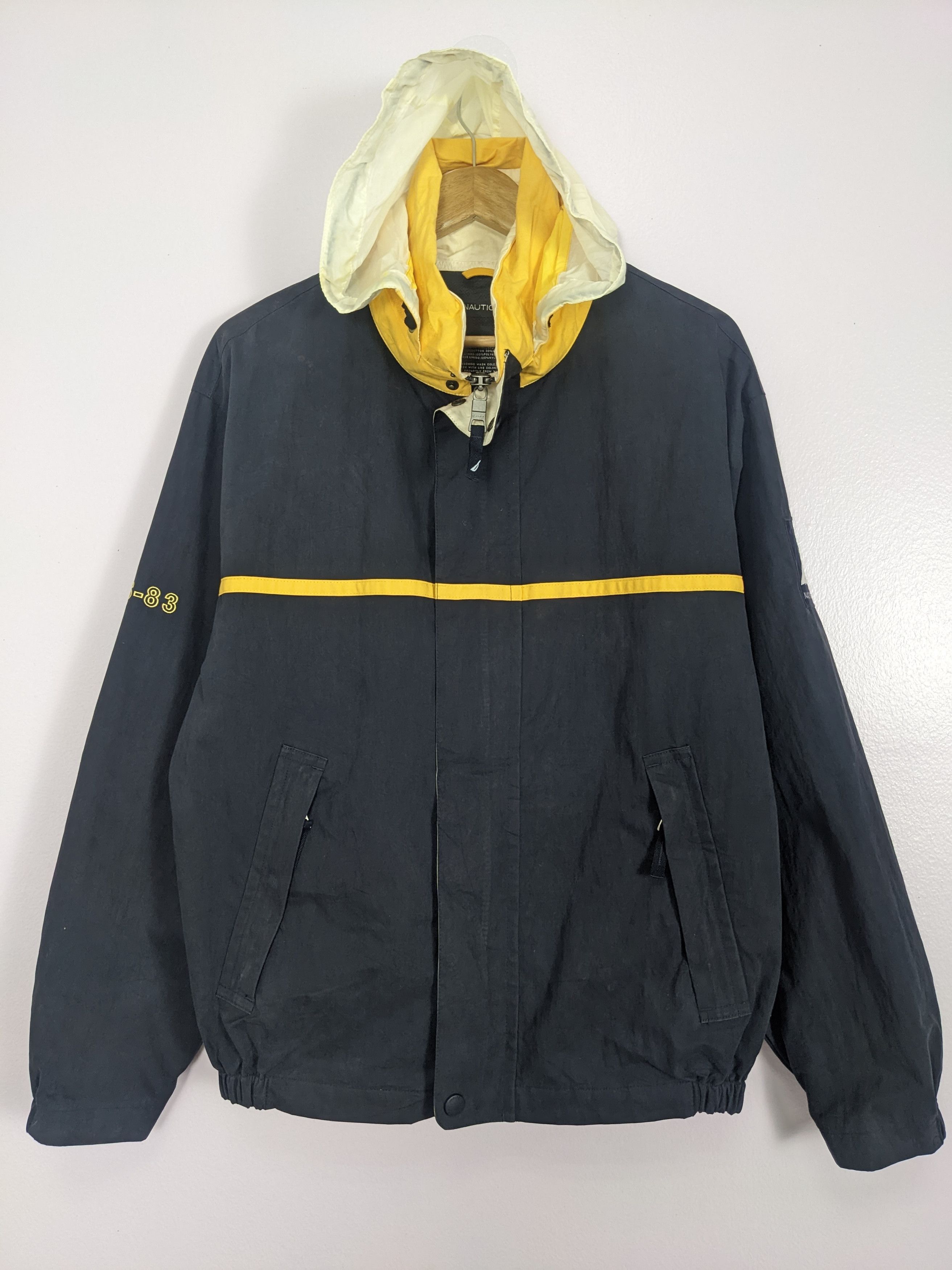 Nautica Vintage NAUTICA Jackets Outdoor Hooded J0223 Size US S / EU 44-46 / 1 - 2 Thumbnail