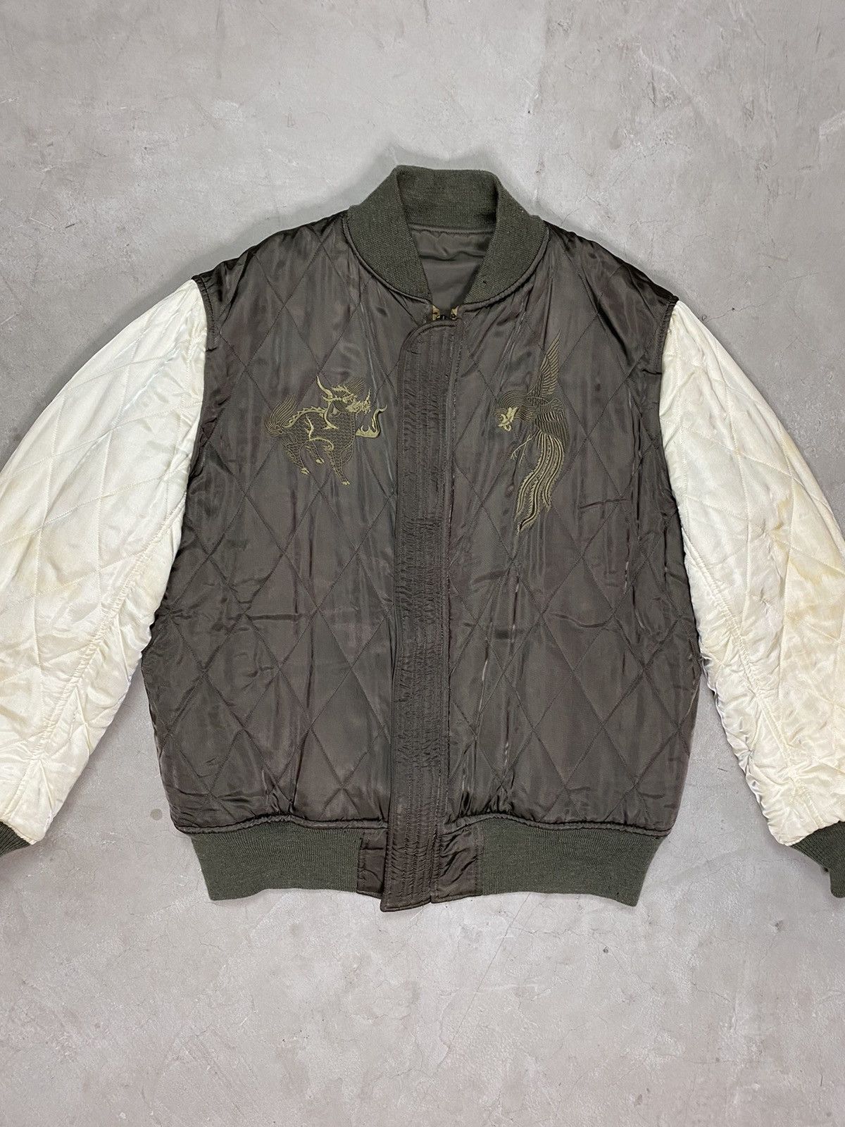 General Research 2004 General Research “1611” Sukajan MA-1 Bomber Jacket Size US L / EU 52-54 / 3 - 5 Thumbnail