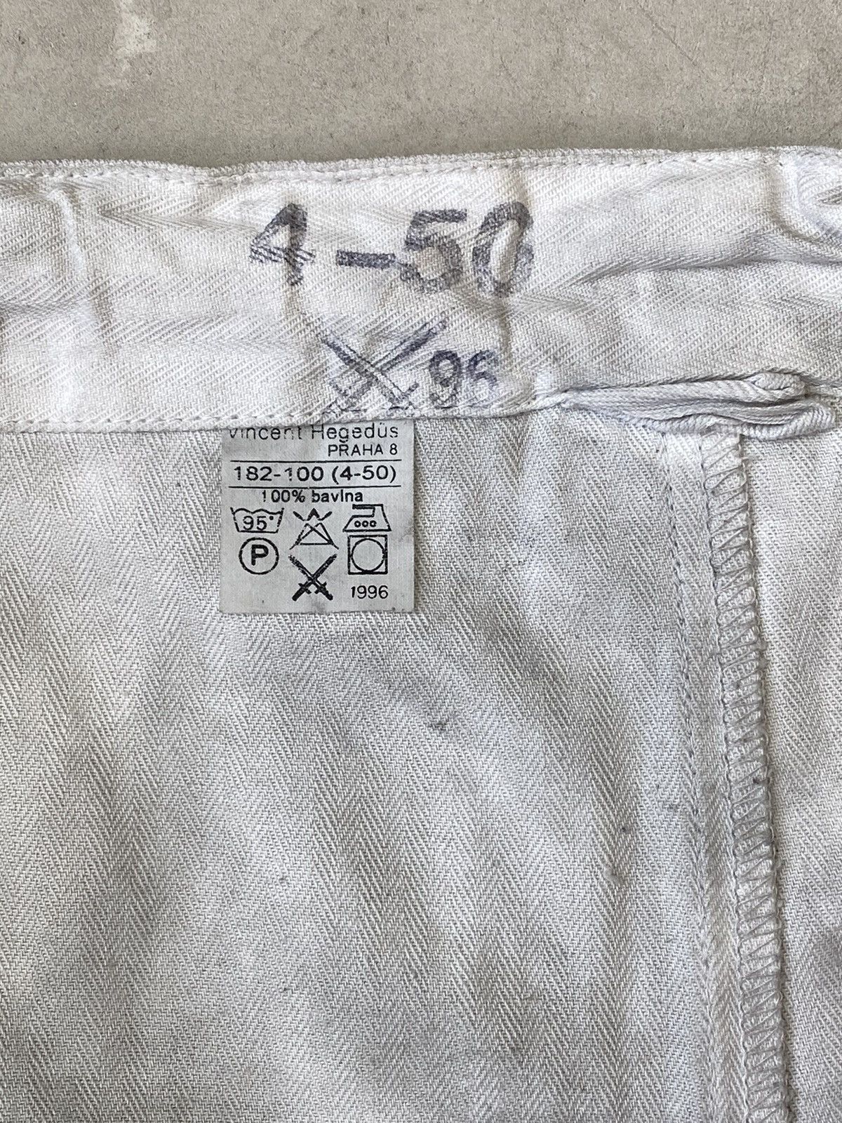 Vintage Vintage 60’s Polish Army Overdyed Work Pants Size US 34 / EU 50 - 7 Thumbnail