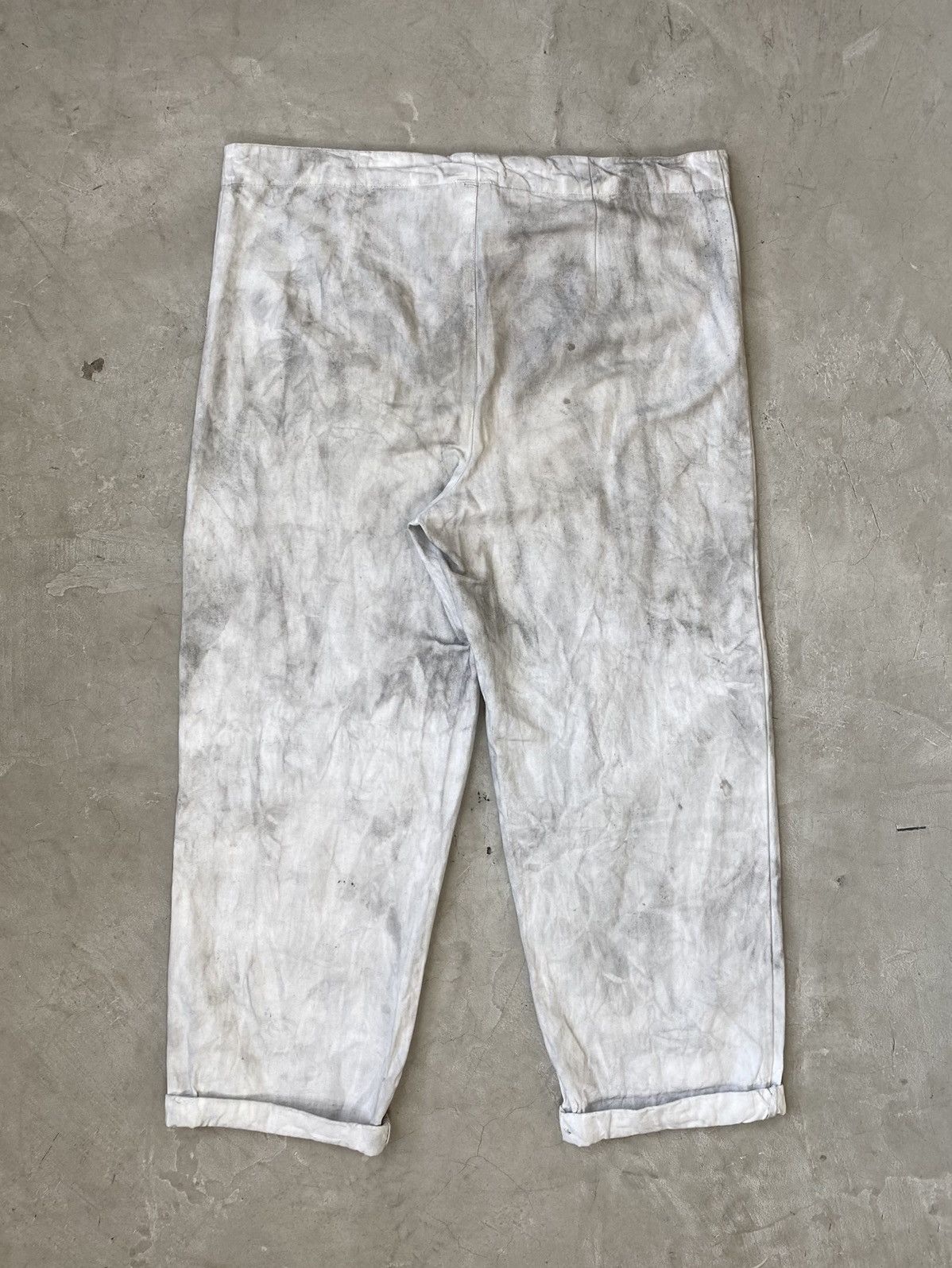Vintage Vintage 60’s Polish Army Overdyed Work Pants Size US 34 / EU 50 - 2 Thumbnail
