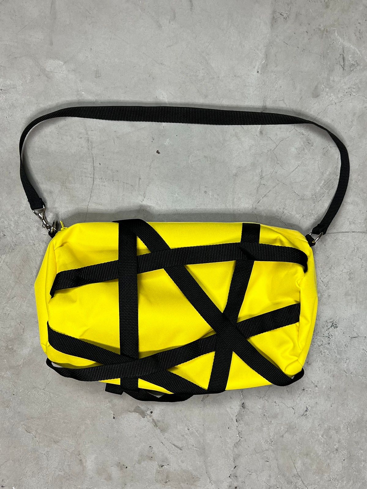 Pre-owned Aris Tatalovich 1/1 Strapped Shoulder Bag In Yellow
