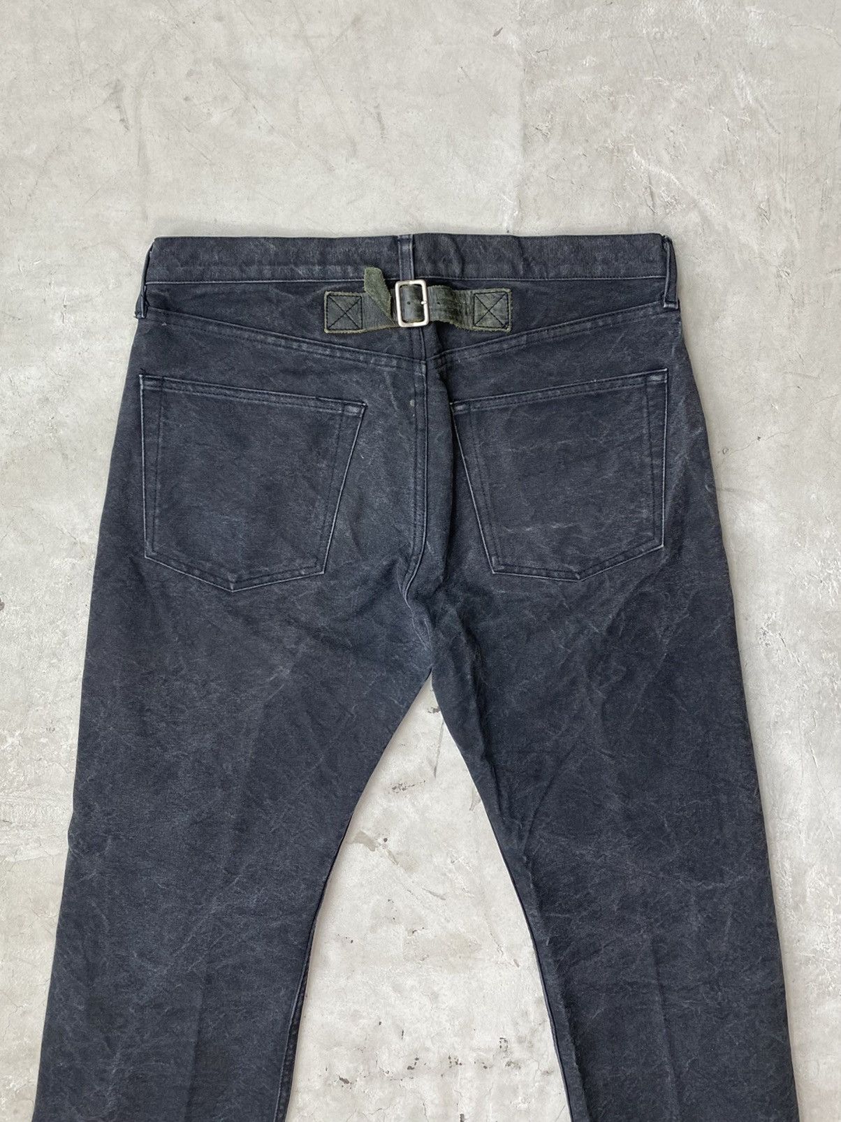 Junya Watanabe 2002 Junya Watanabe Heavy Washed Cotton Canvas Pants Size US 33 - 5 Thumbnail