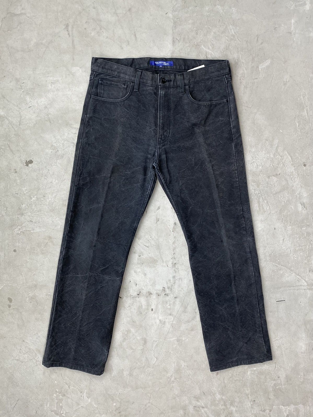 Junya Watanabe 2002 Junya Watanabe Heavy Washed Cotton Canvas Pants ...