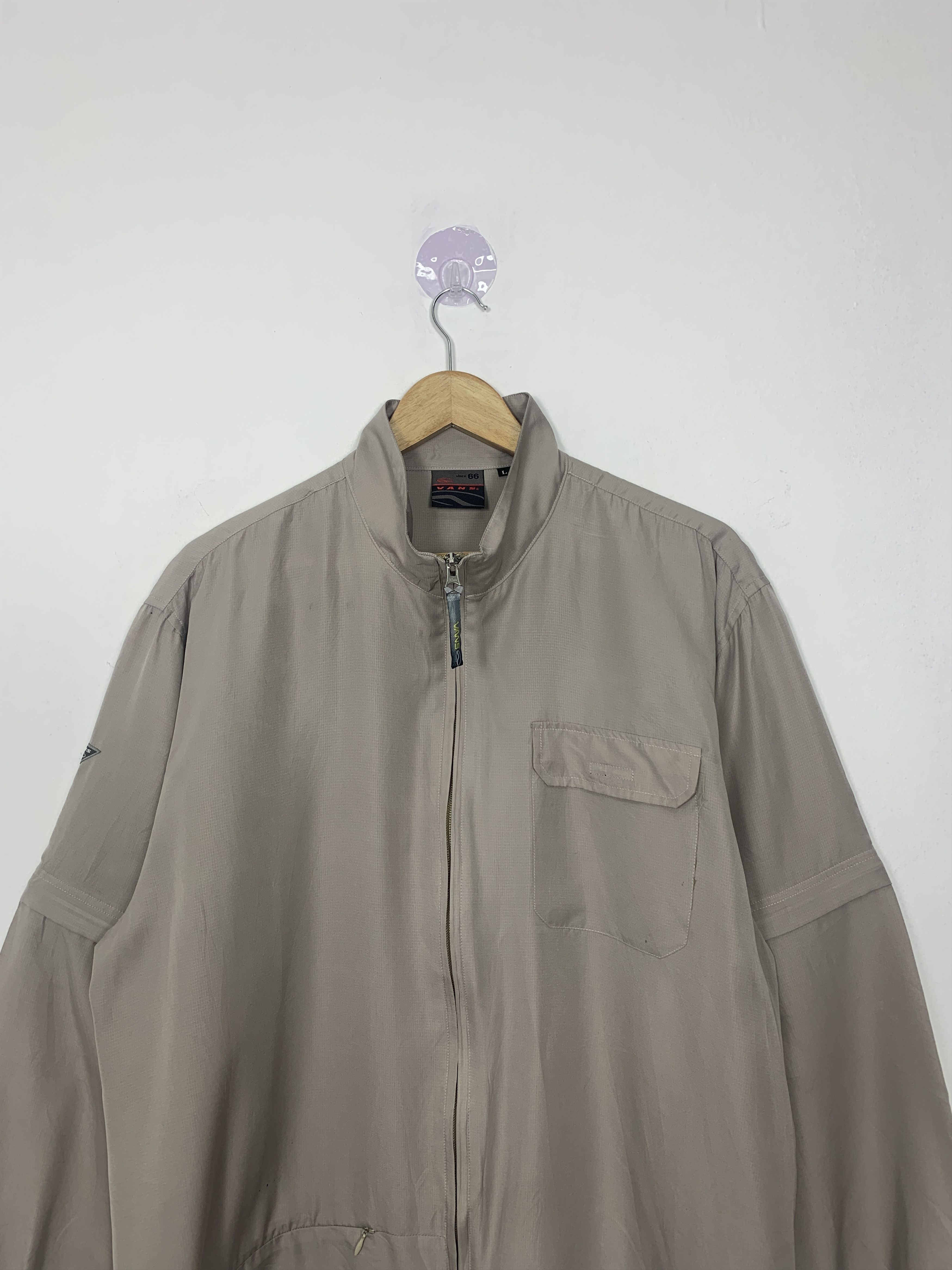 Vans Vintage VANS Windbreaker Skate Jacket J1023 Size US M / EU 48-50 / 2 - 2 Thumbnail