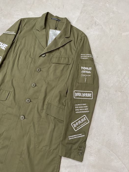 Yohji Yamamoto 2017 Yohji Yamamoto Pour Homme Patches Parka | Grailed