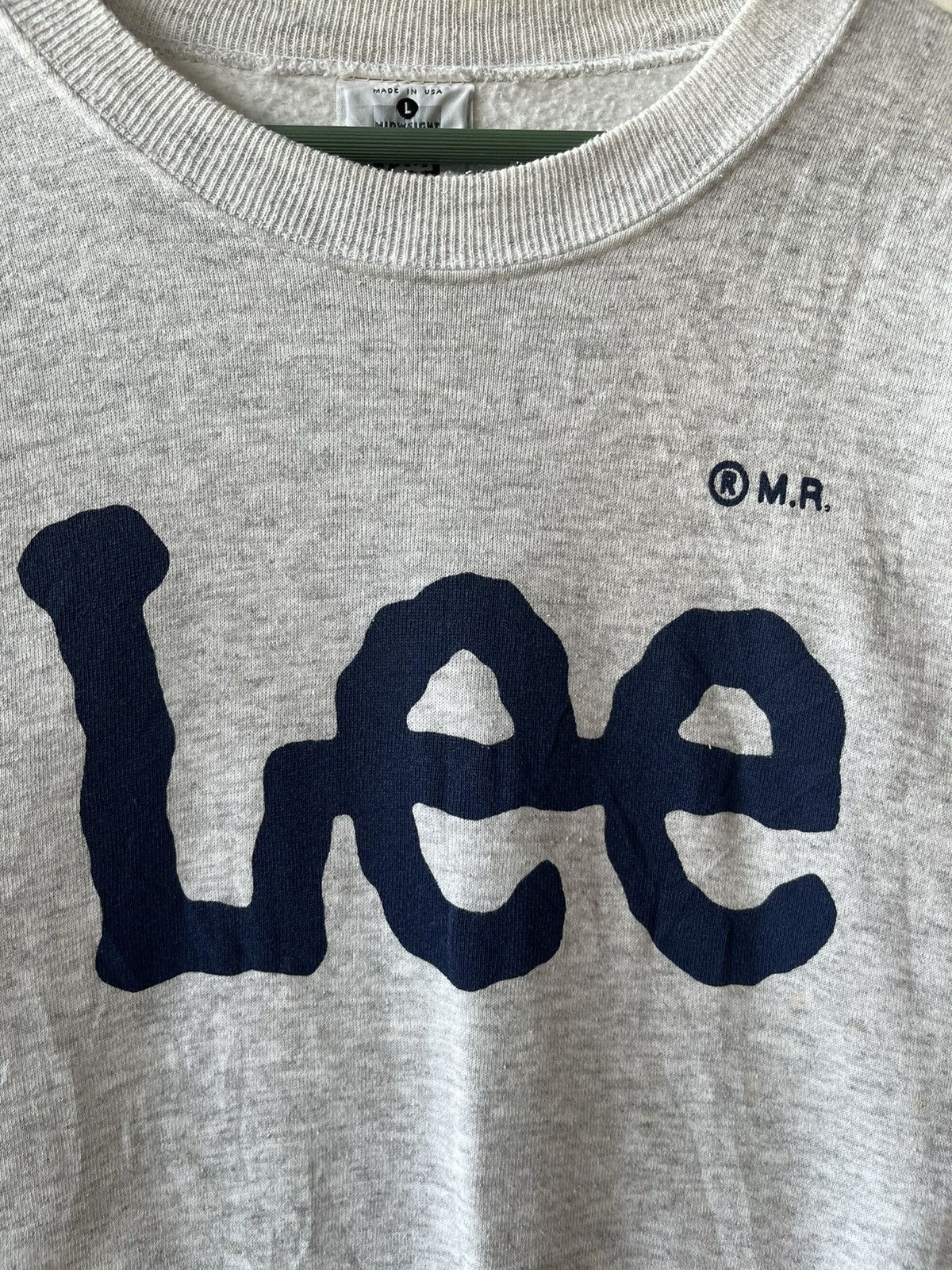 Lee Vintage 90s Lee Sweatshirt Size US L / EU 52-54 / 3 - 3 Thumbnail