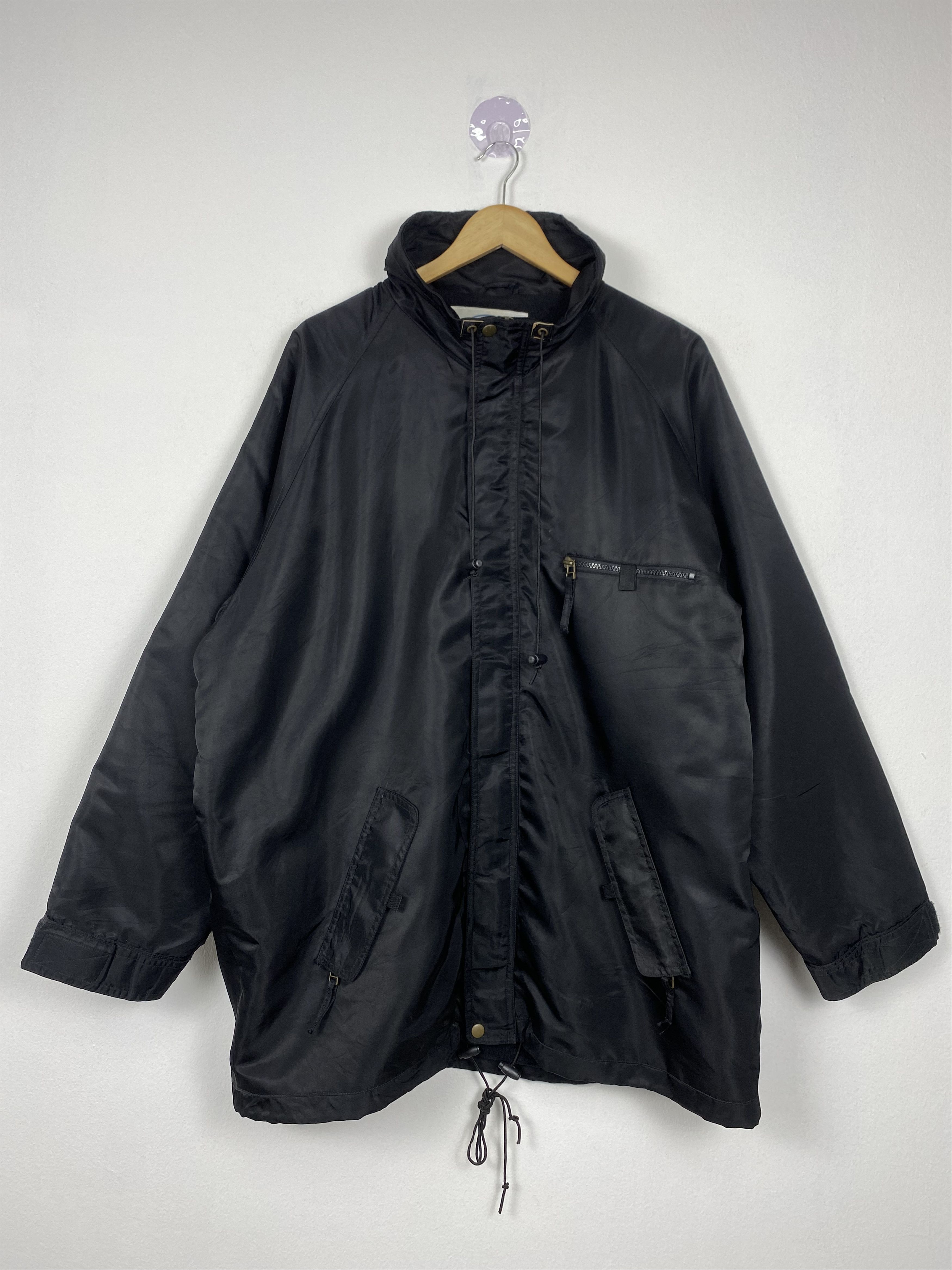 image of Ski x Snowman Vintage Sns Snow Boards Zip Up Jacket in Black, Men's (Size Large)