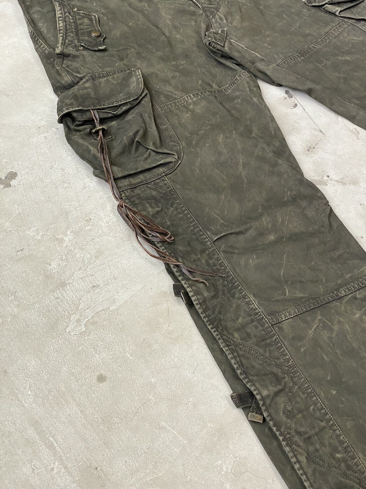 Kiminori Morishita Kiminori Morishita Waxed Cotton Garment Dyed Cargos Size US 32 / EU 48 - 7 Thumbnail