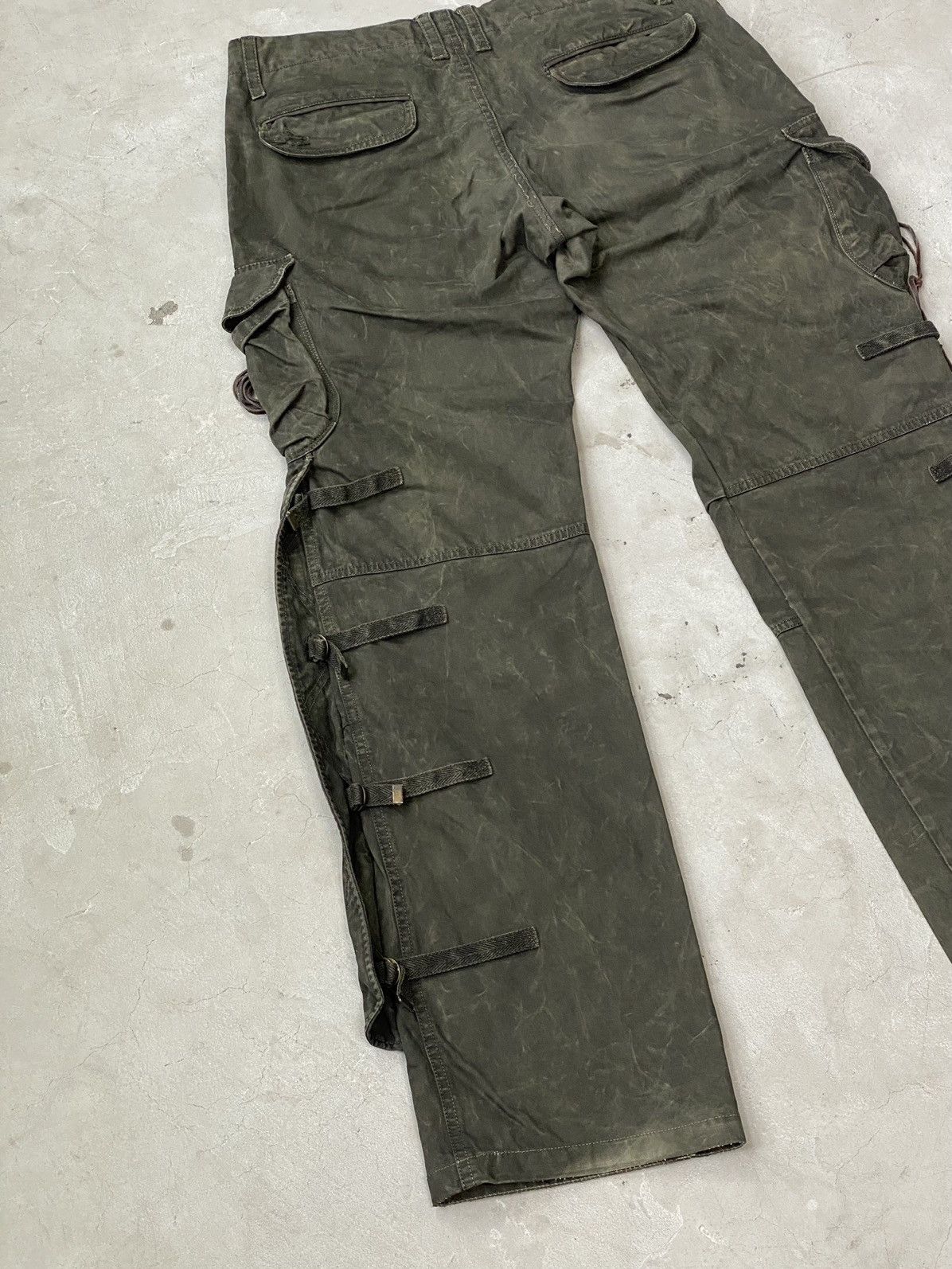 Kiminori Morishita Kiminori Morishita Waxed Cotton Garment Dyed Cargos Size US 32 / EU 48 - 8 Thumbnail