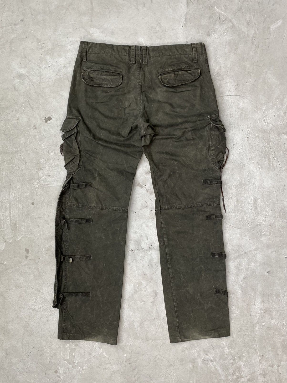 Kiminori Morishita Kiminori Morishita Waxed Cotton Garment Dyed Cargos Size US 32 / EU 48 - 2 Thumbnail