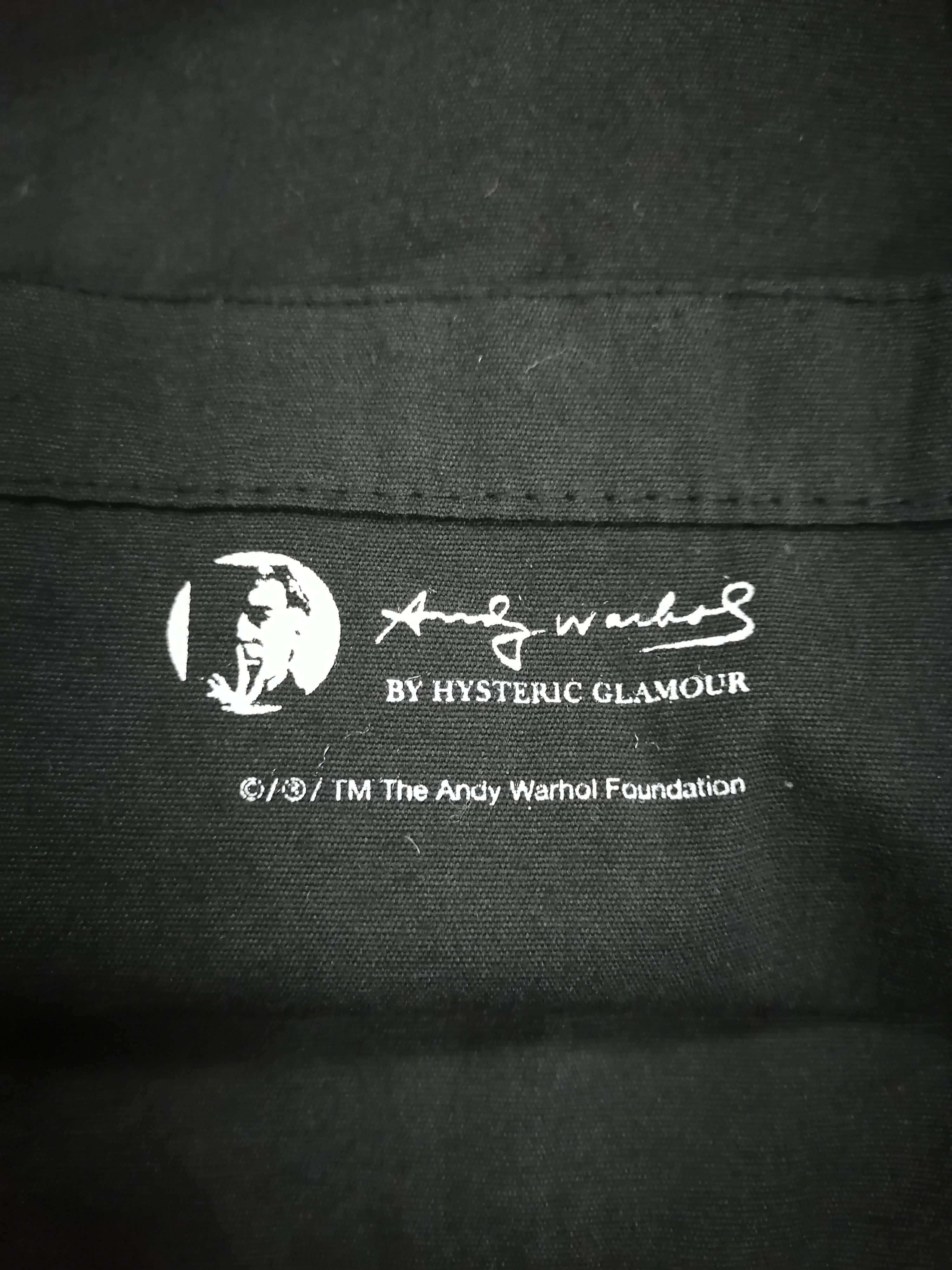 Andy Warhol × Hysteric Glamour × Japanese Brand Andy Warhol By Hysteric Glamour Canvas Tote Bag Size ONE SIZE - 6 Thumbnail