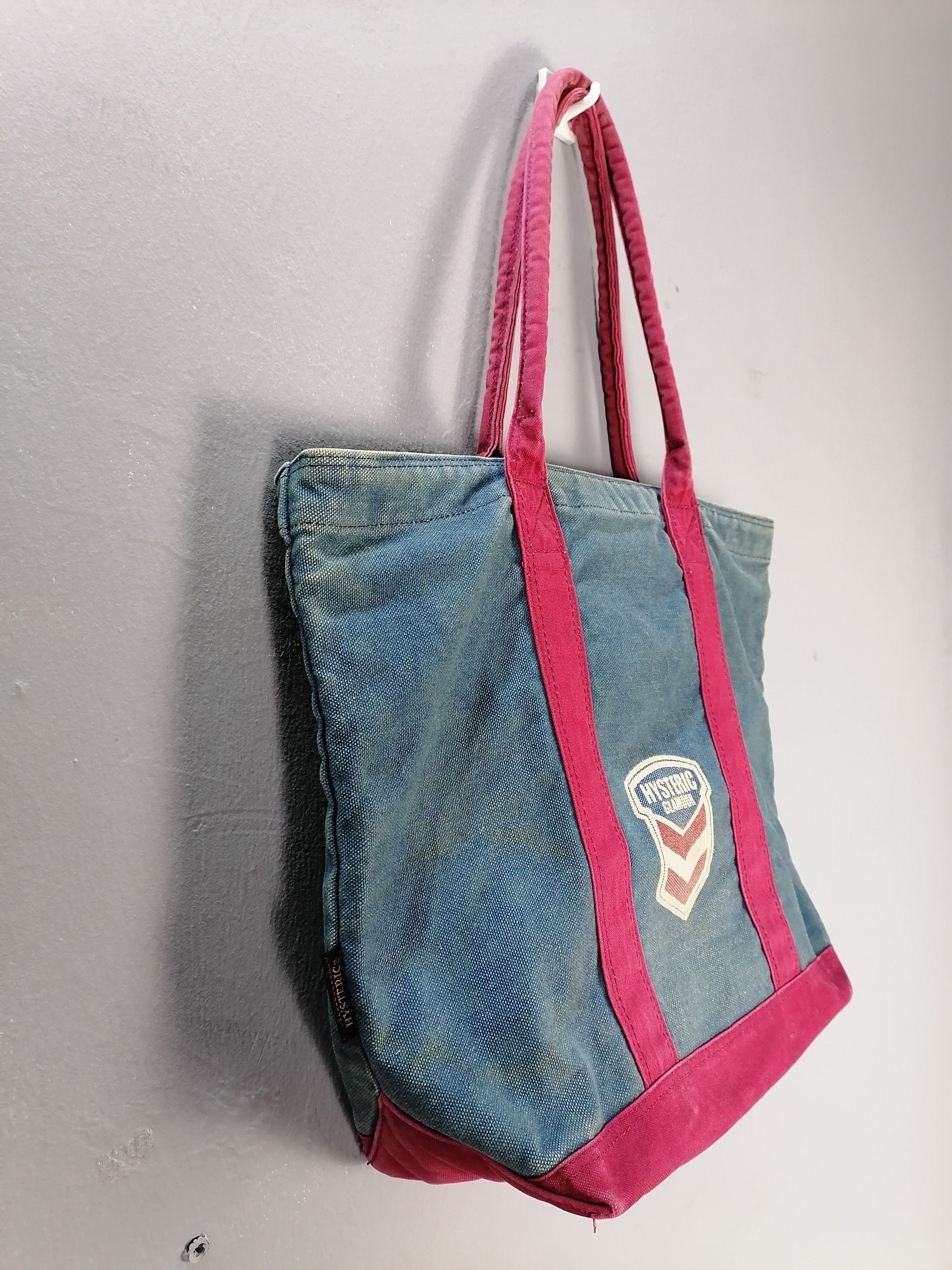 Hysteric Glamour × Japanese Brand Hysteric Glamour Zipper Canvas Tote Bag Size ONE SIZE - 4 Thumbnail