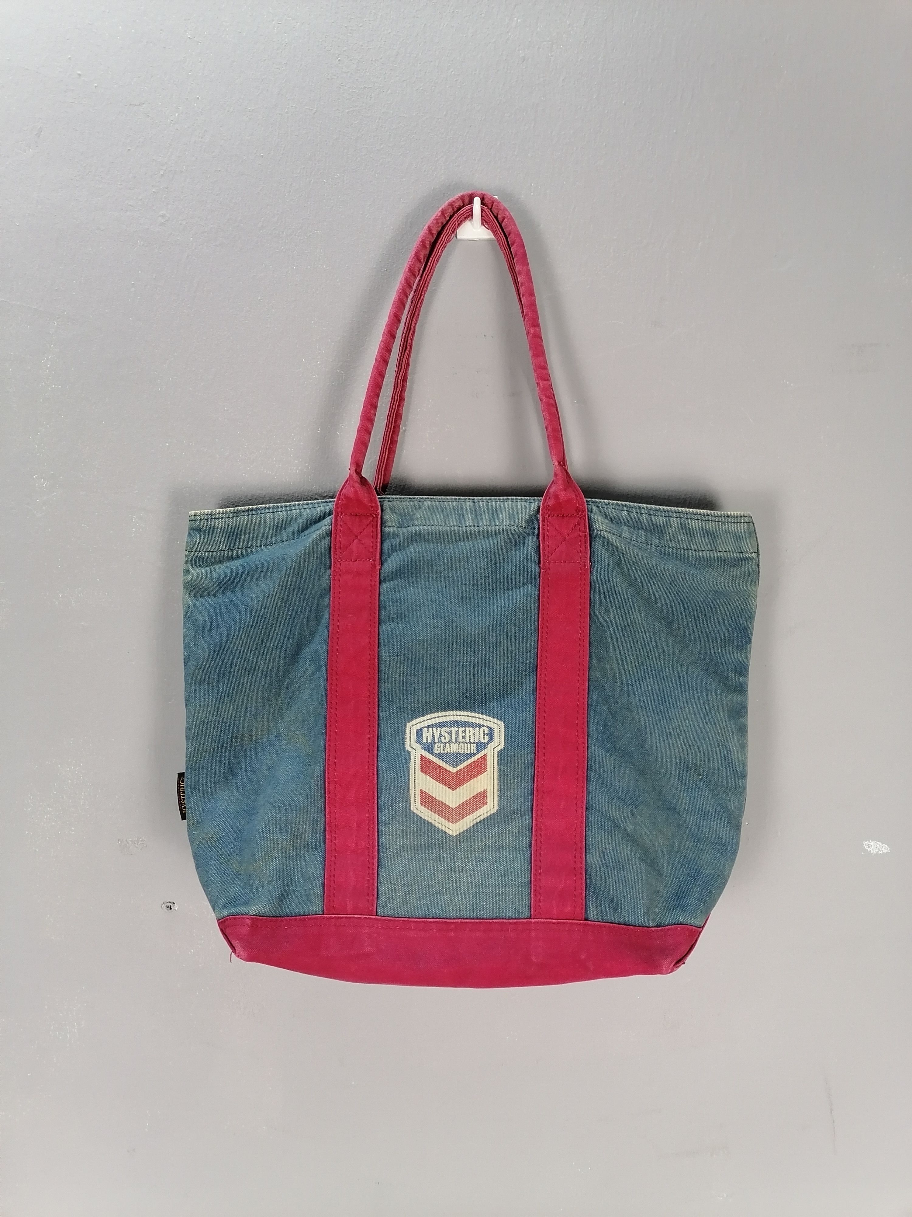 Hysteric Glamour × Japanese Brand Hysteric Glamour Zipper Canvas Tote Bag Size ONE SIZE - 1 Thumbnail