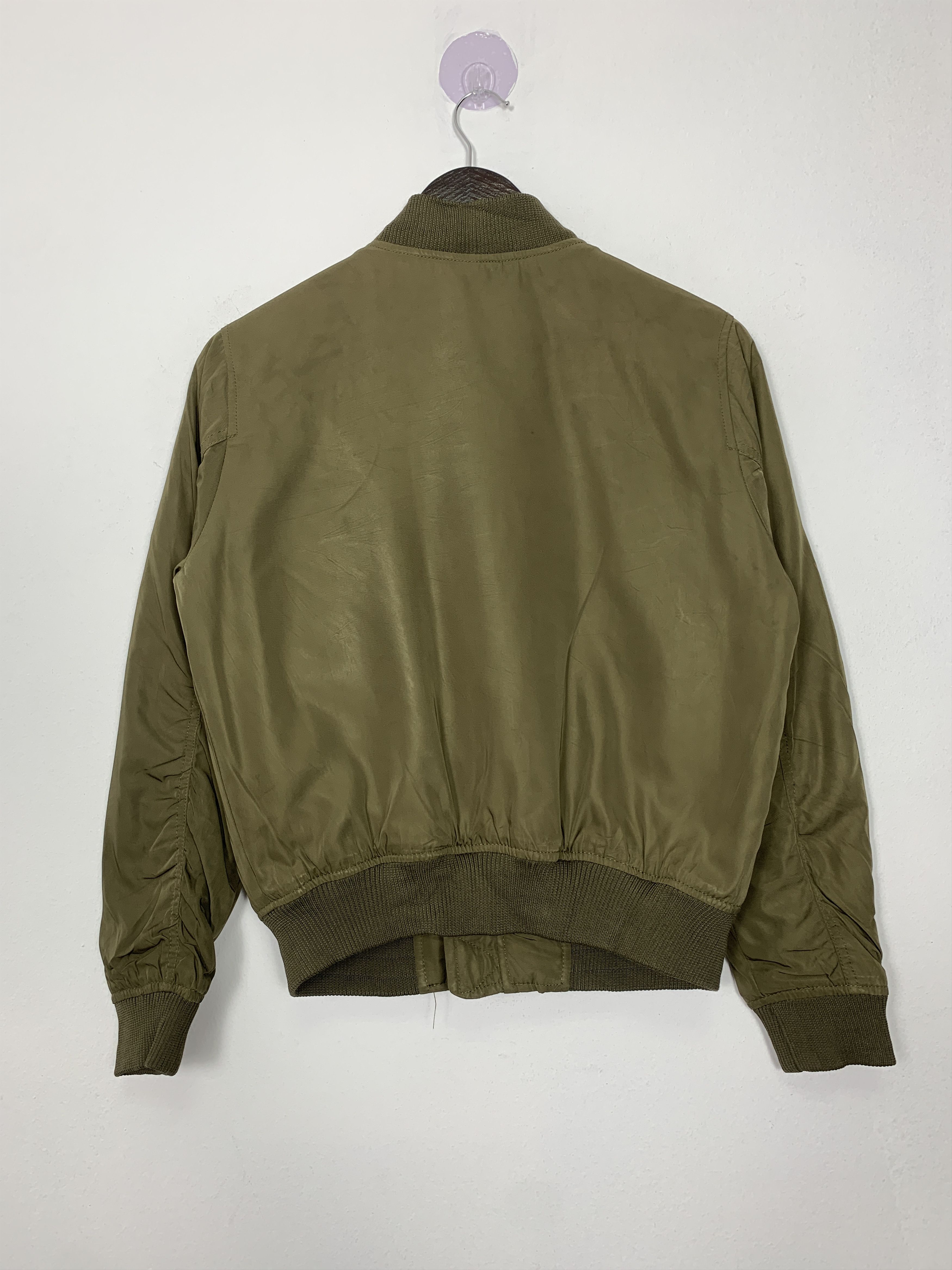 Bershka Vintage BERSHKA Quilted Lining Bombers Jacket J1079 Size US S / EU 44-46 / 1 - 6 Thumbnail