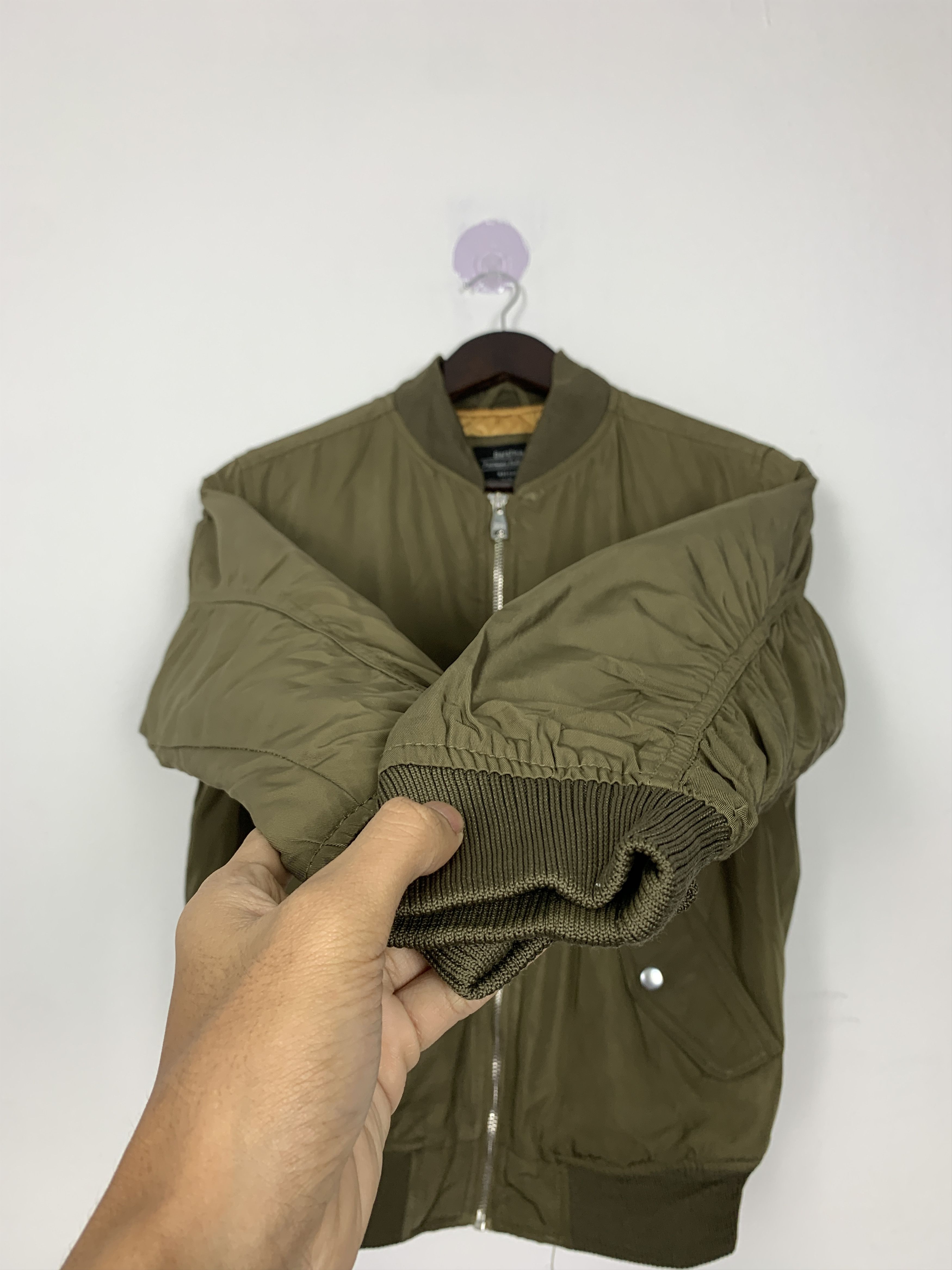 Bershka Vintage BERSHKA Quilted Lining Bombers Jacket J1079 Size US S / EU 44-46 / 1 - 5 Thumbnail