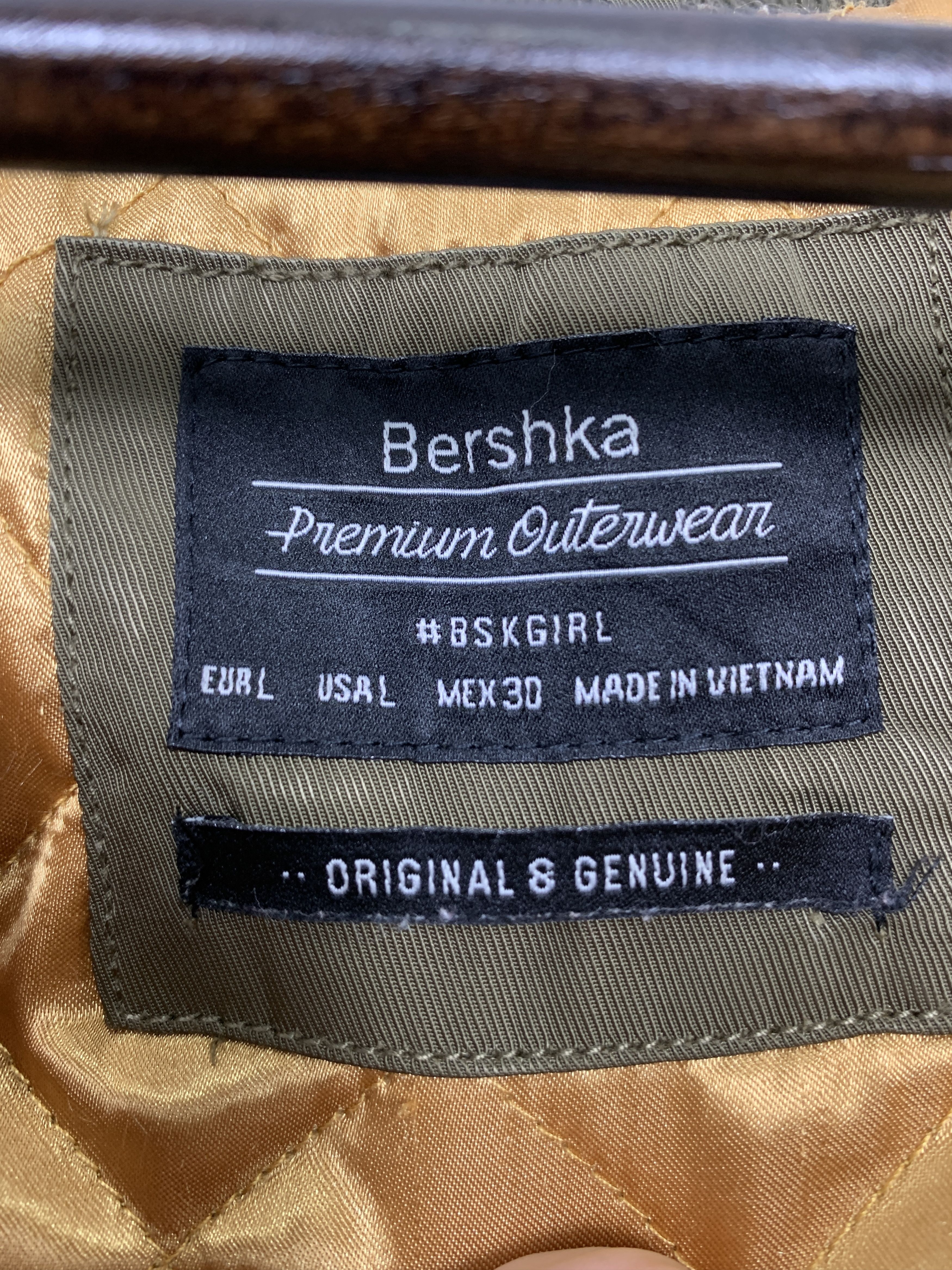 Bershka Vintage BERSHKA Quilted Lining Bombers Jacket J1079 Size US S / EU 44-46 / 1 - 8 Thumbnail