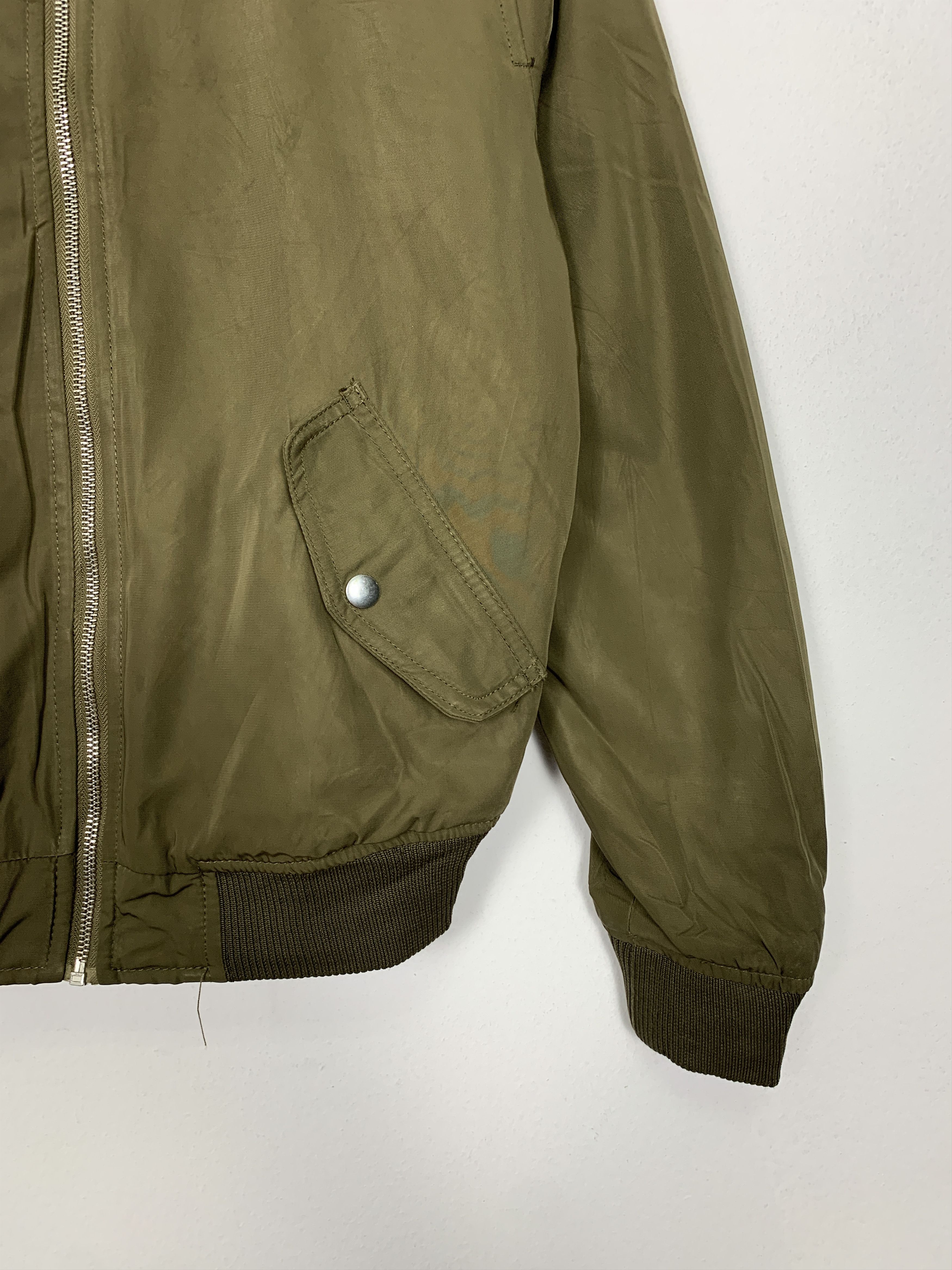Bershka Vintage BERSHKA Quilted Lining Bombers Jacket J1079 Size US S / EU 44-46 / 1 - 4 Thumbnail