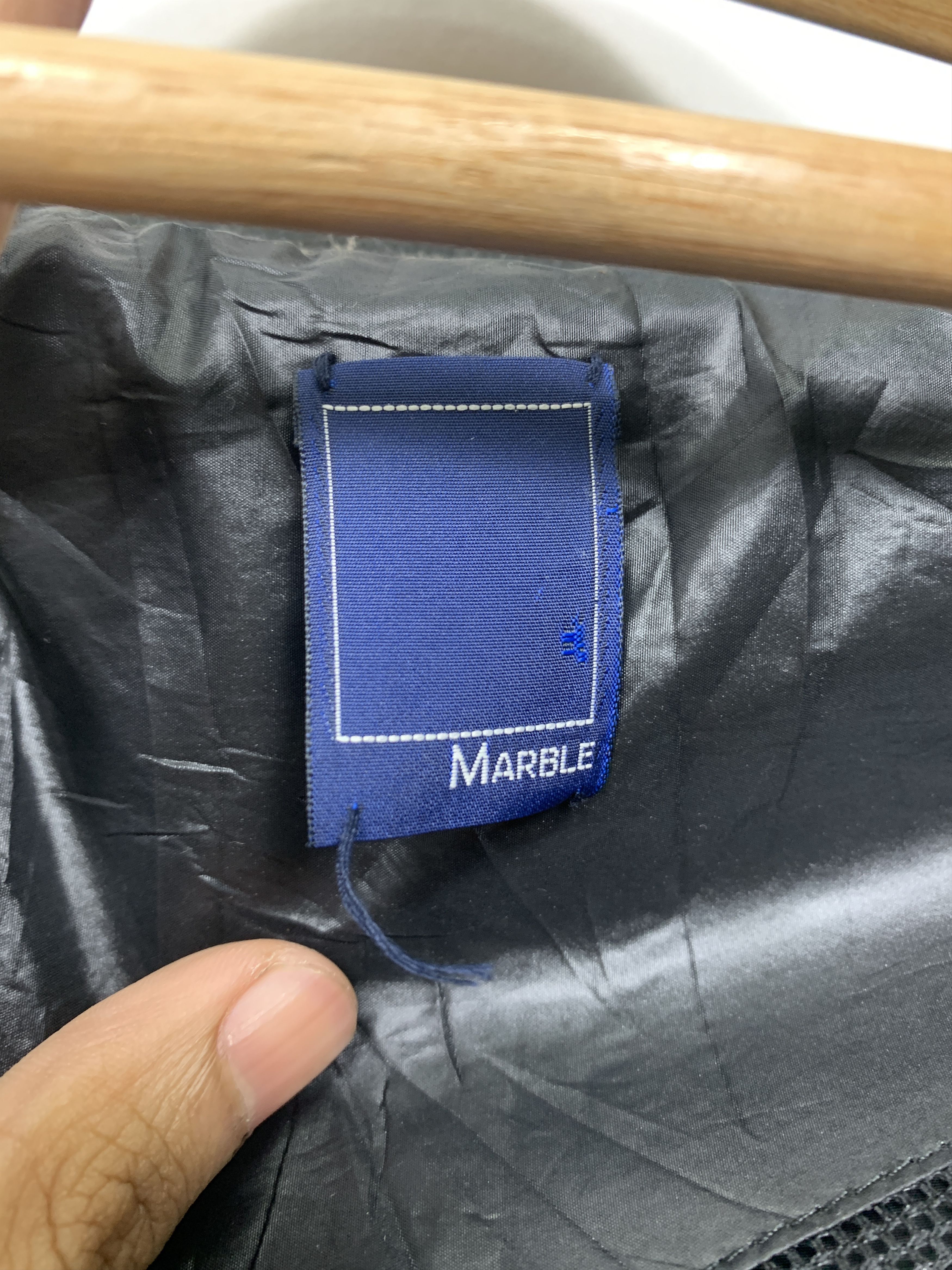 Japanese Brand Vintage Marble Windbreaker Zip Up Jacket J1112 Size US S / EU 44-46 / 1 - 8 Thumbnail