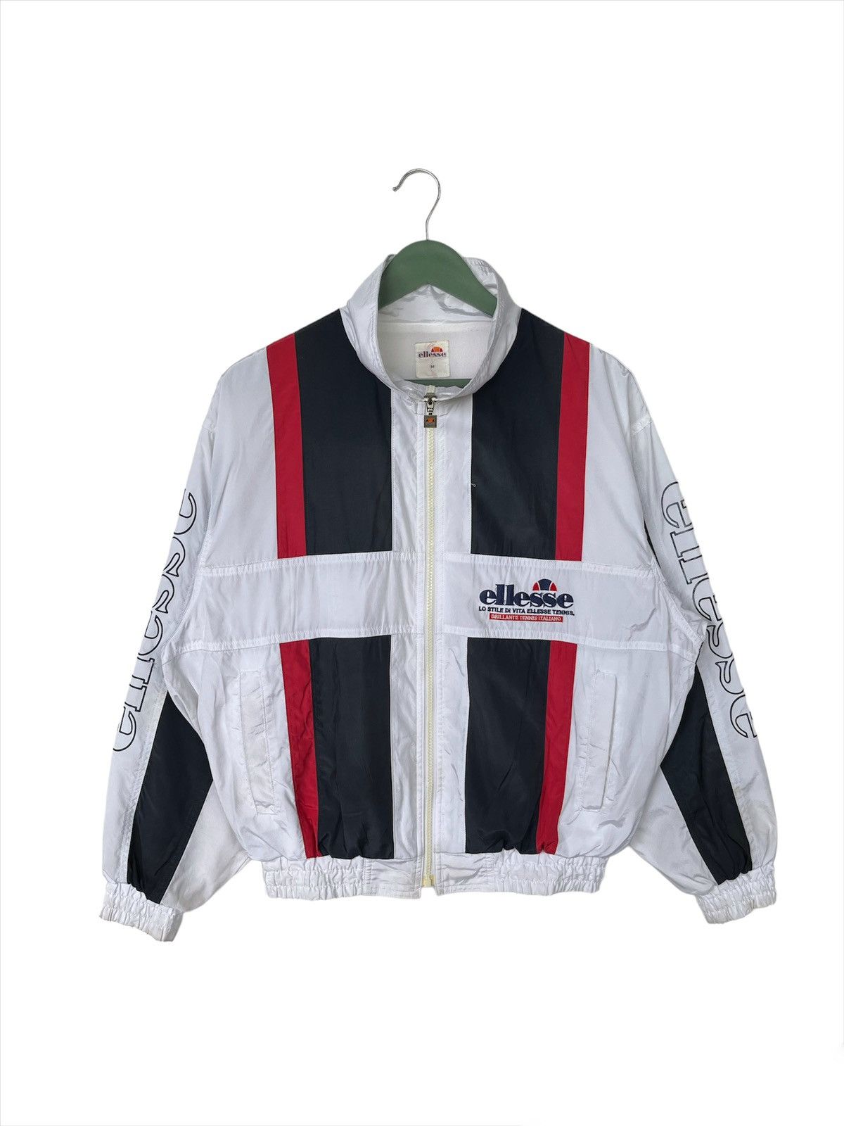 Ellesse Vintage Ellesse Windbreaker Jacket Size US M / EU 48-50 / 2 - 1 Thumbnail