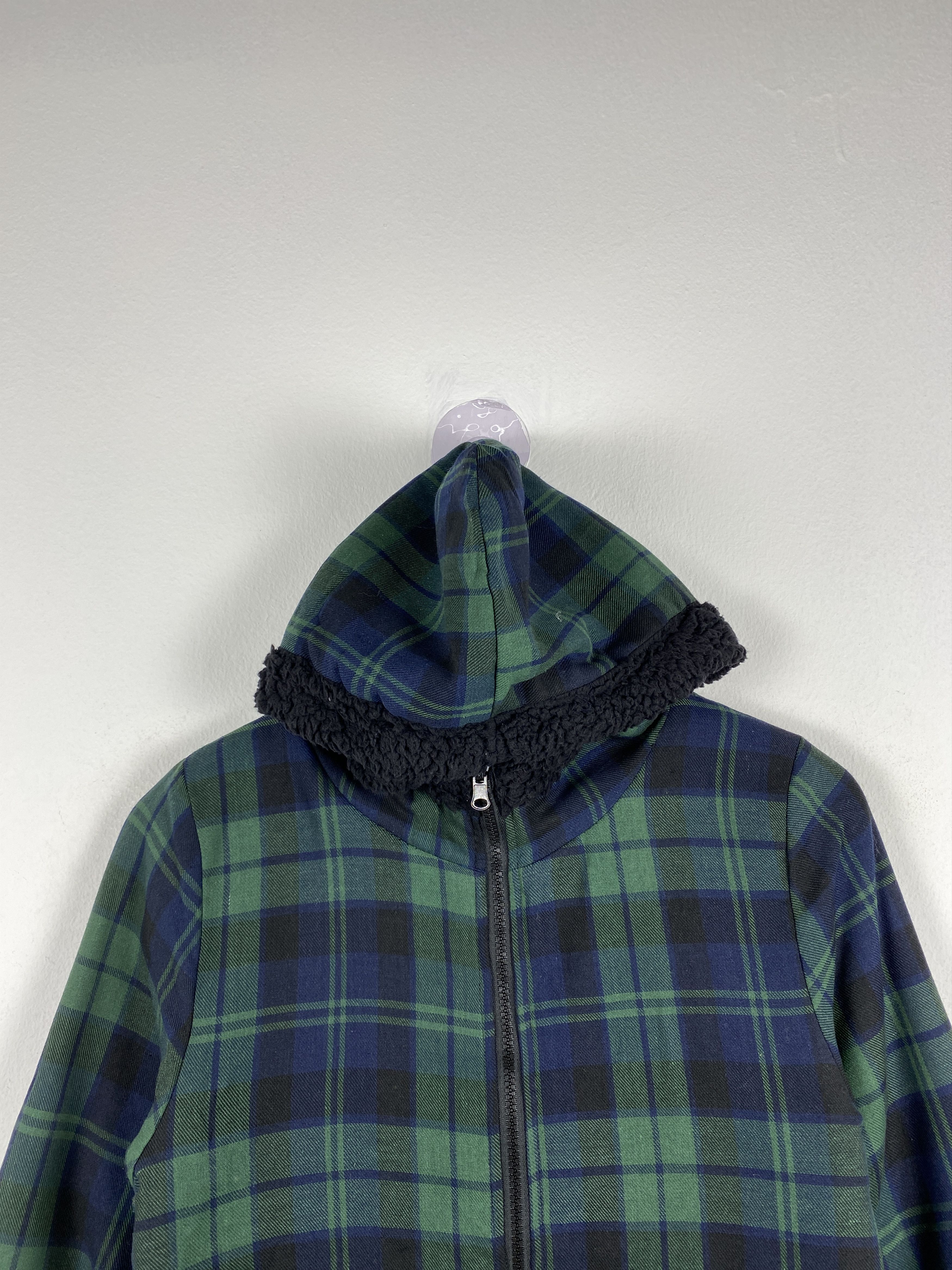 Japanese Brand Vintage Japanese Brand Flannel Sherpa Lining Jacket J1195 Size US S / EU 44-46 / 1 - 2 Thumbnail