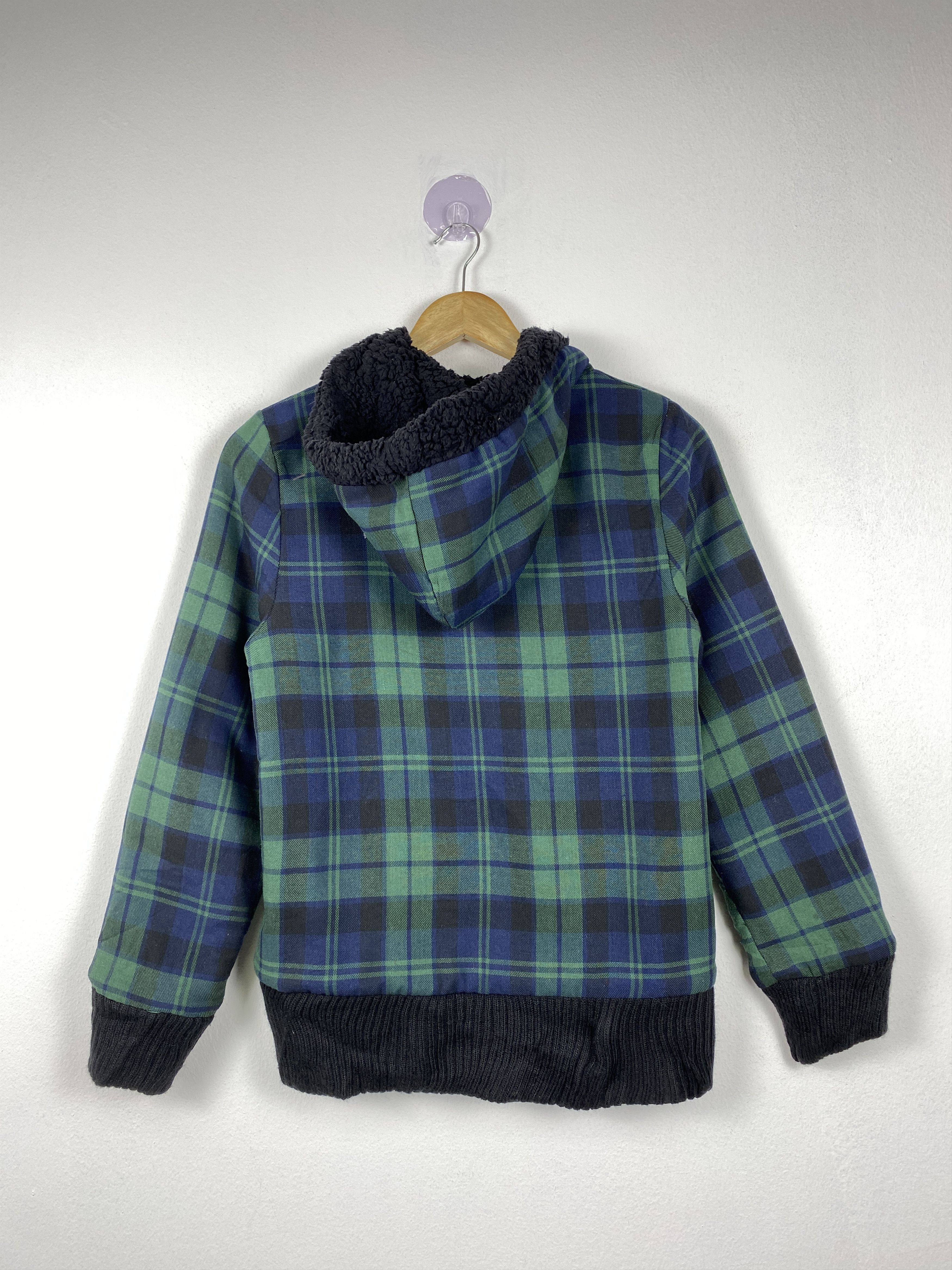 Japanese Brand Vintage Japanese Brand Flannel Sherpa Lining Jacket J1195 Size US S / EU 44-46 / 1 - 8 Thumbnail
