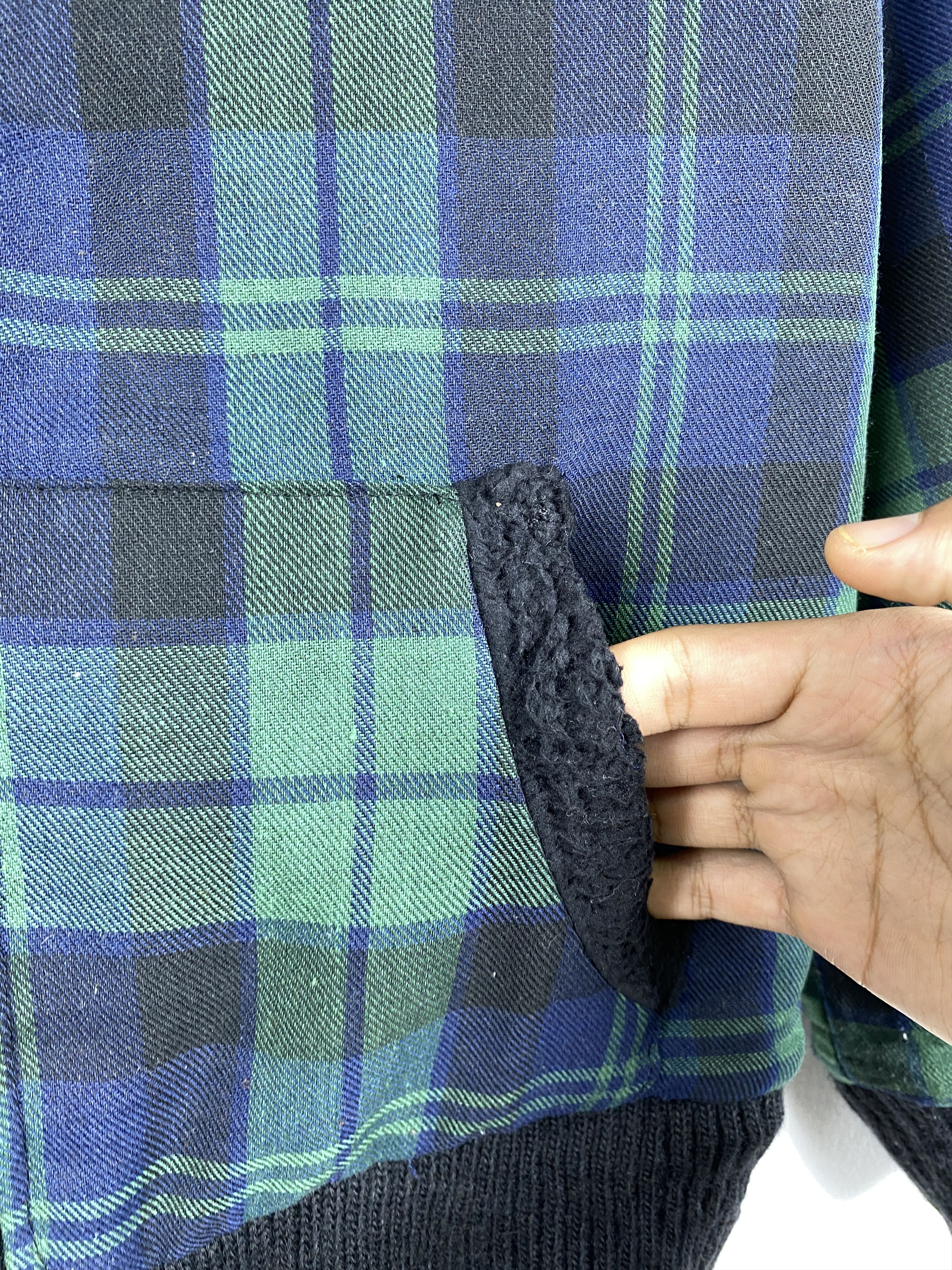 Japanese Brand Vintage Japanese Brand Flannel Sherpa Lining Jacket J1195 Size US S / EU 44-46 / 1 - 5 Thumbnail