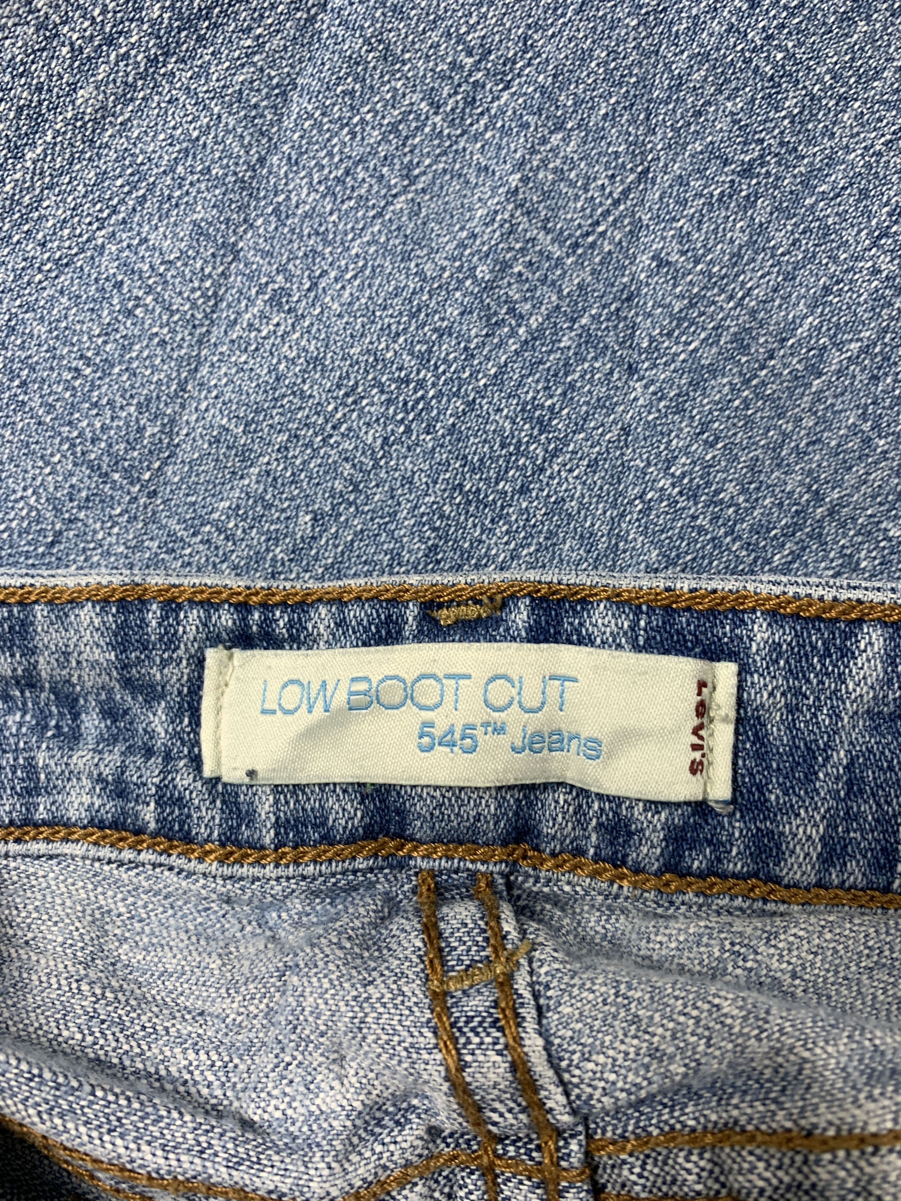 Levi's Vintage Levi's 545 Low Boot Cut Vintage Blue Size 32" / US 10 / IT 46 - 9 Thumbnail