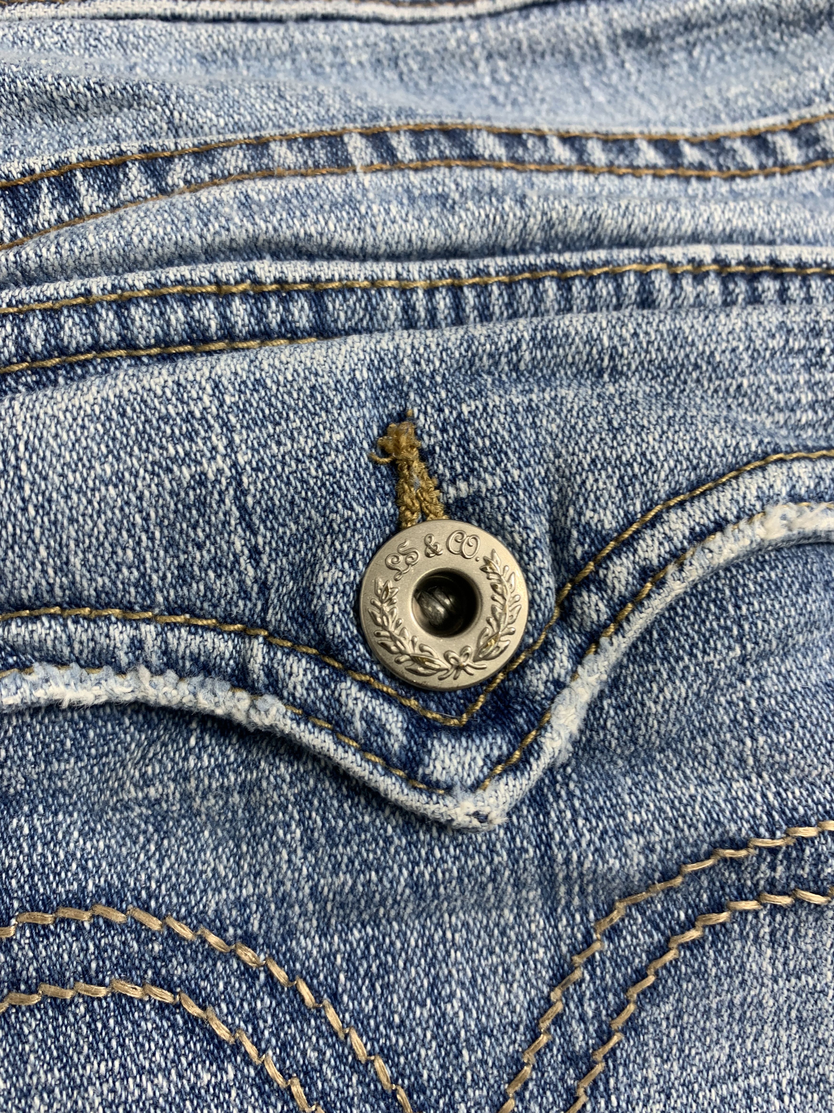 Levi's Vintage Levi's 545 Low Boot Cut Vintage Blue Size 32" / US 10 / IT 46 - 8 Thumbnail