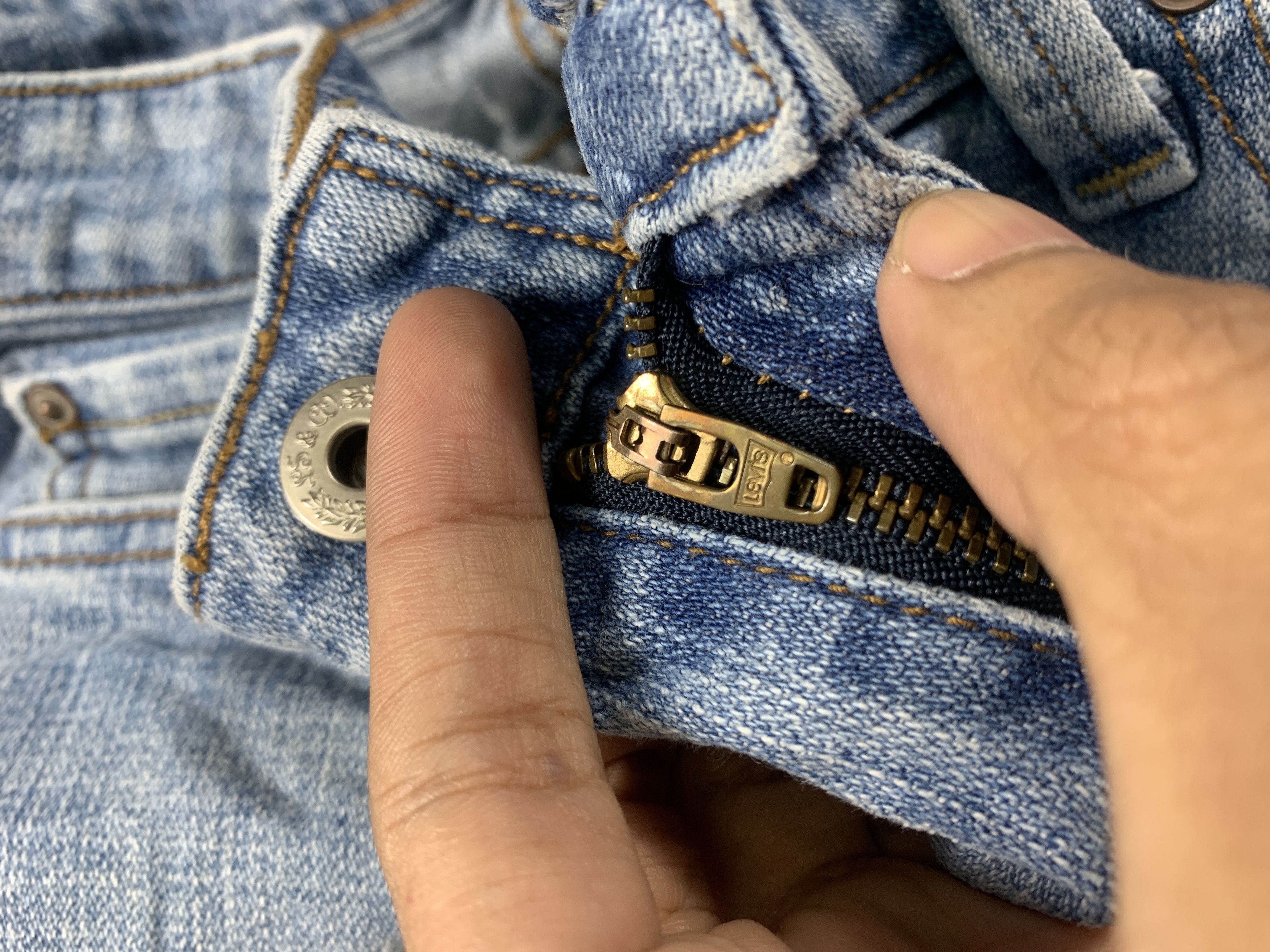 Levi's Vintage Levi's 545 Low Boot Cut Vintage Blue Size 32" / US 10 / IT 46 - 12 Thumbnail